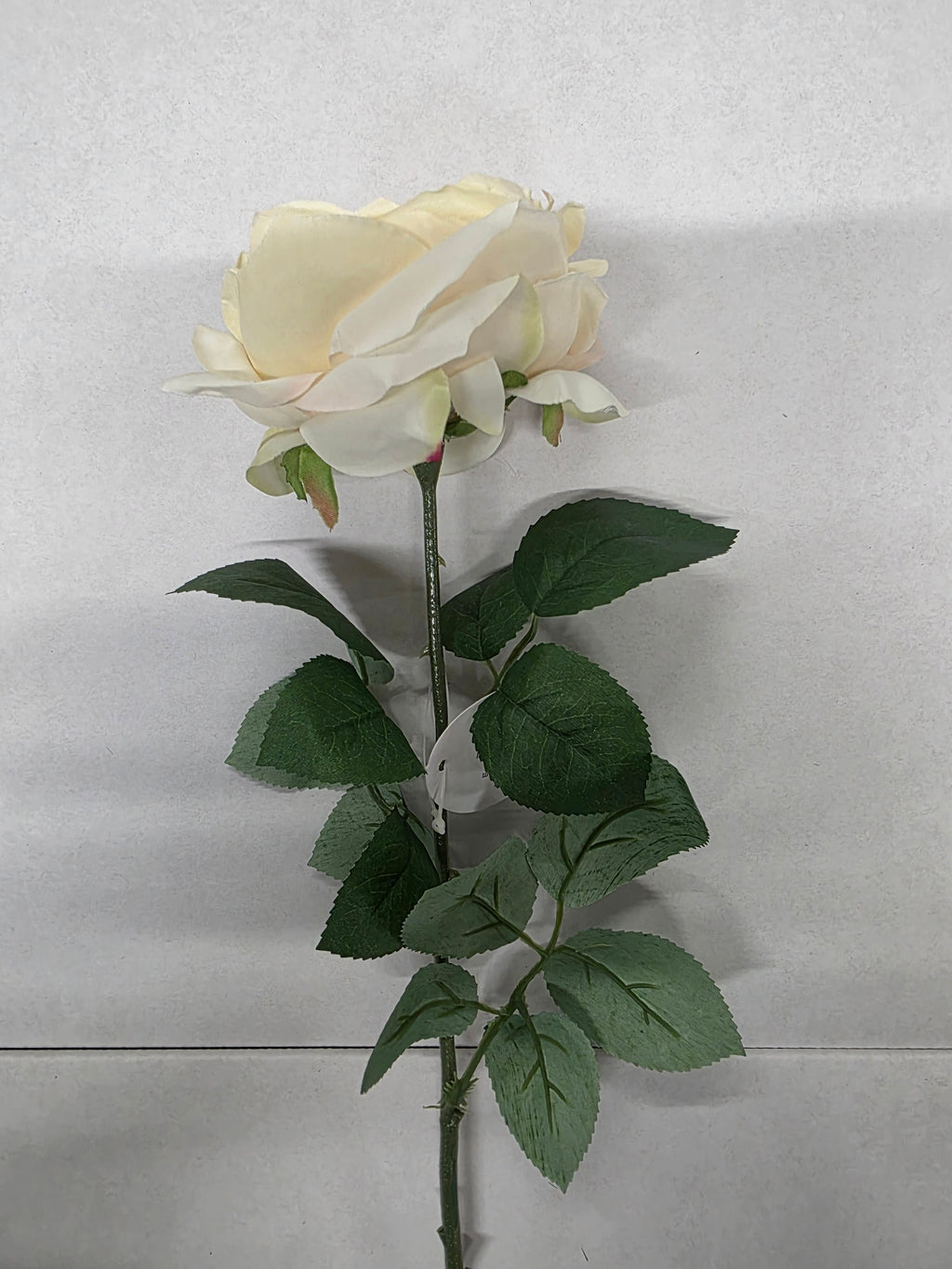 Artificial Garden Rose Cream(PACK OF 2)