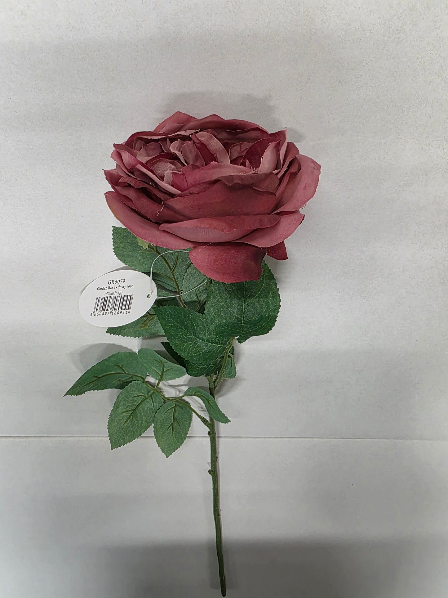Artificial Garden Rose Dusty Rose (PACK OF 2)