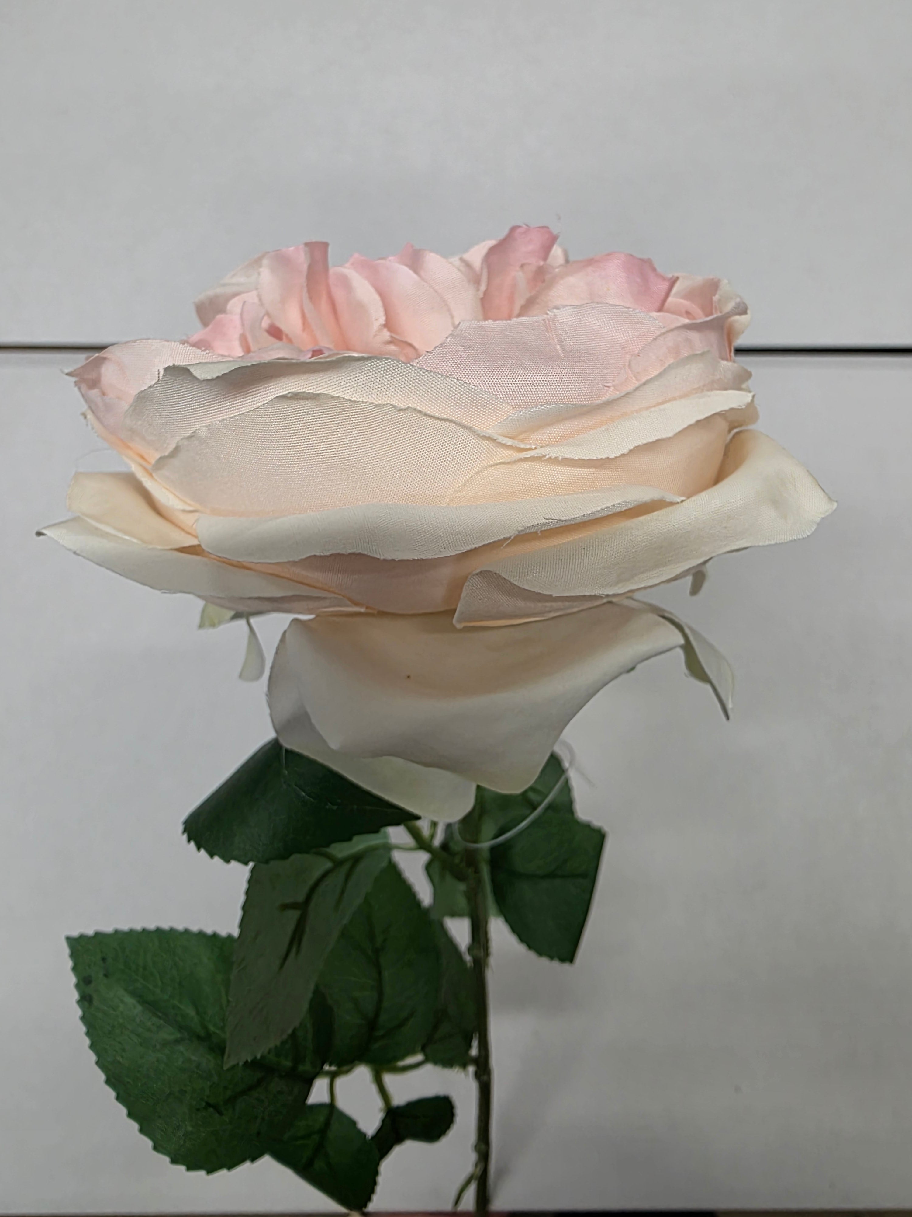 Artificial Garden Rose Light Pink (PACK OF 2)