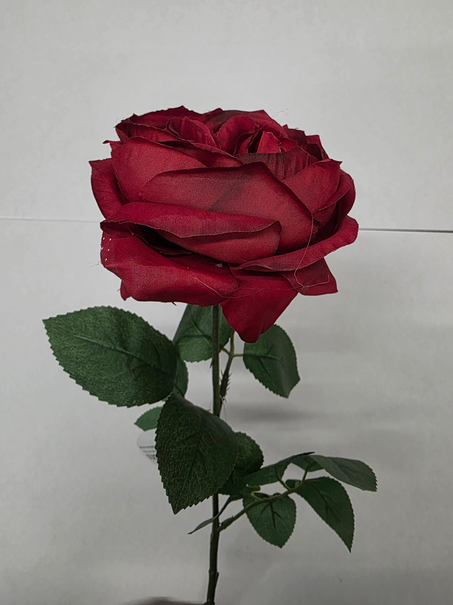 Artificial Garden Rose Red (PACK OF 2)
