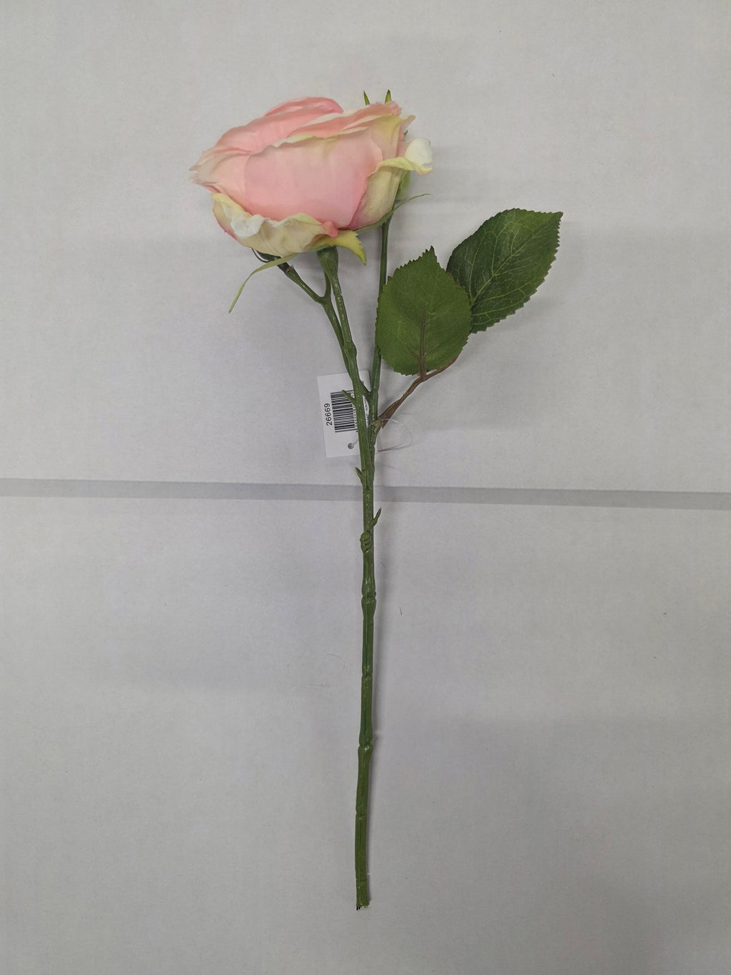 Artificial Lydia Cabbage Rose Spray Pale Pink (PACK OF 2)