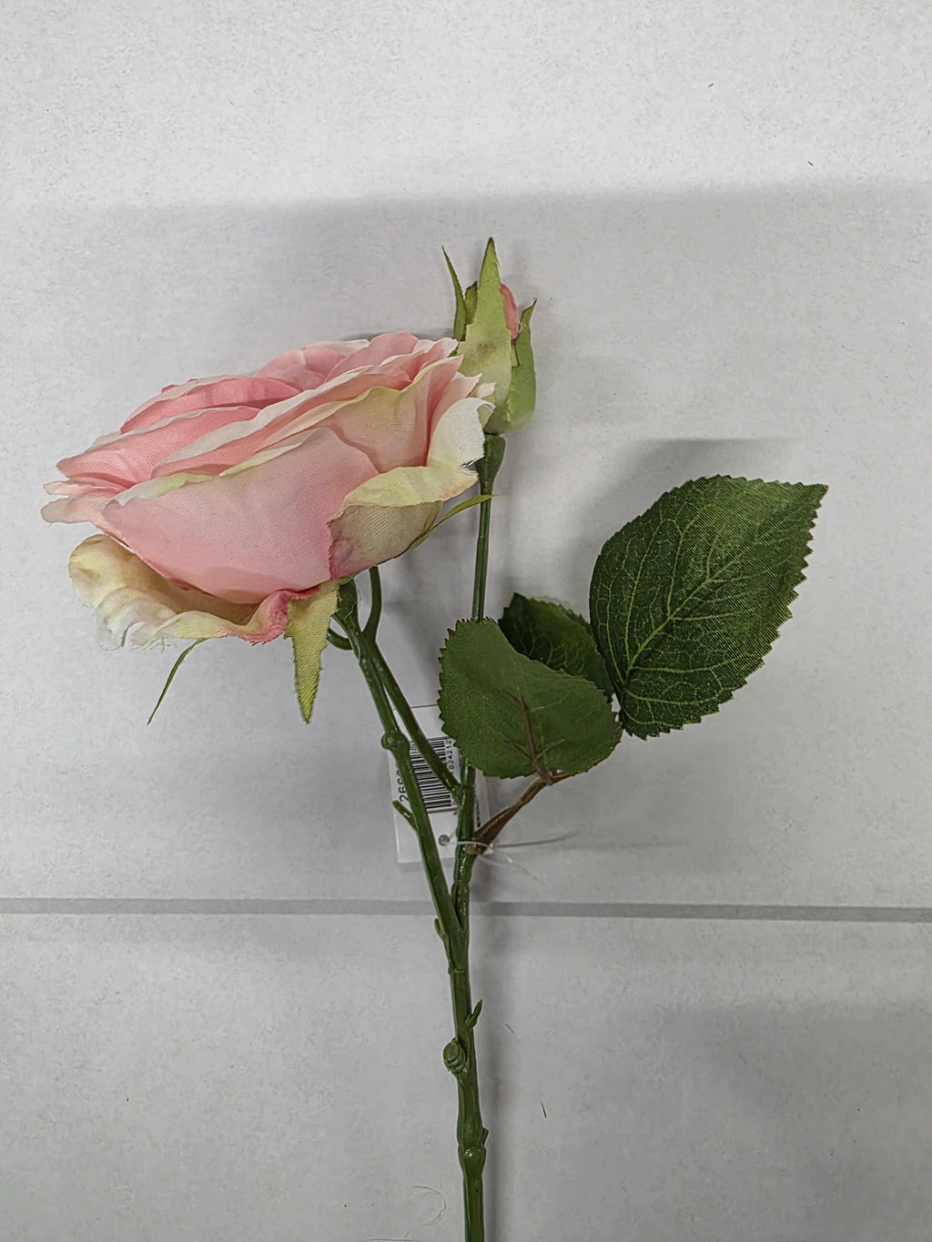 Artificial Lydia Cabbage Rose Spray Pale Pink (PACK OF 2)