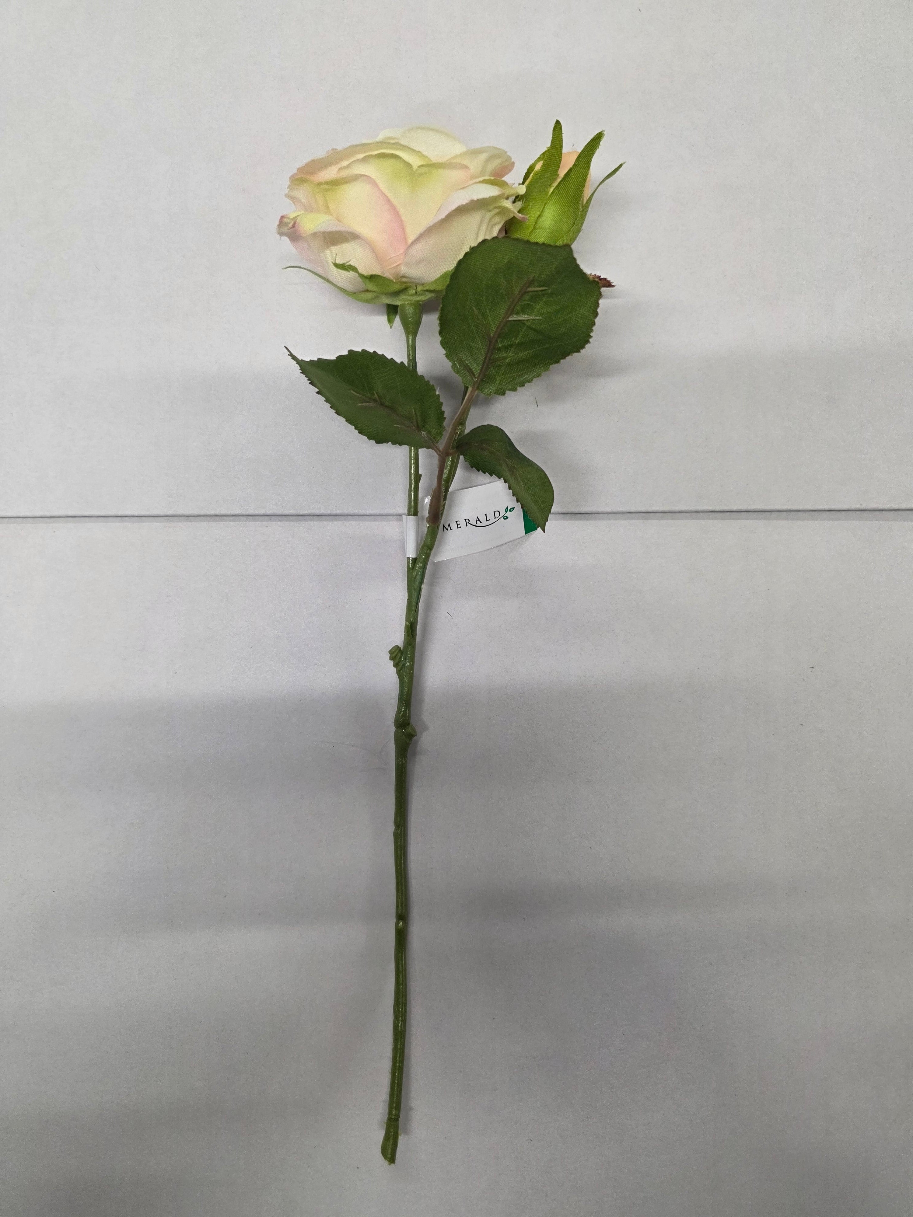 Artificial Rose Anne Peach (PACK OF 2)