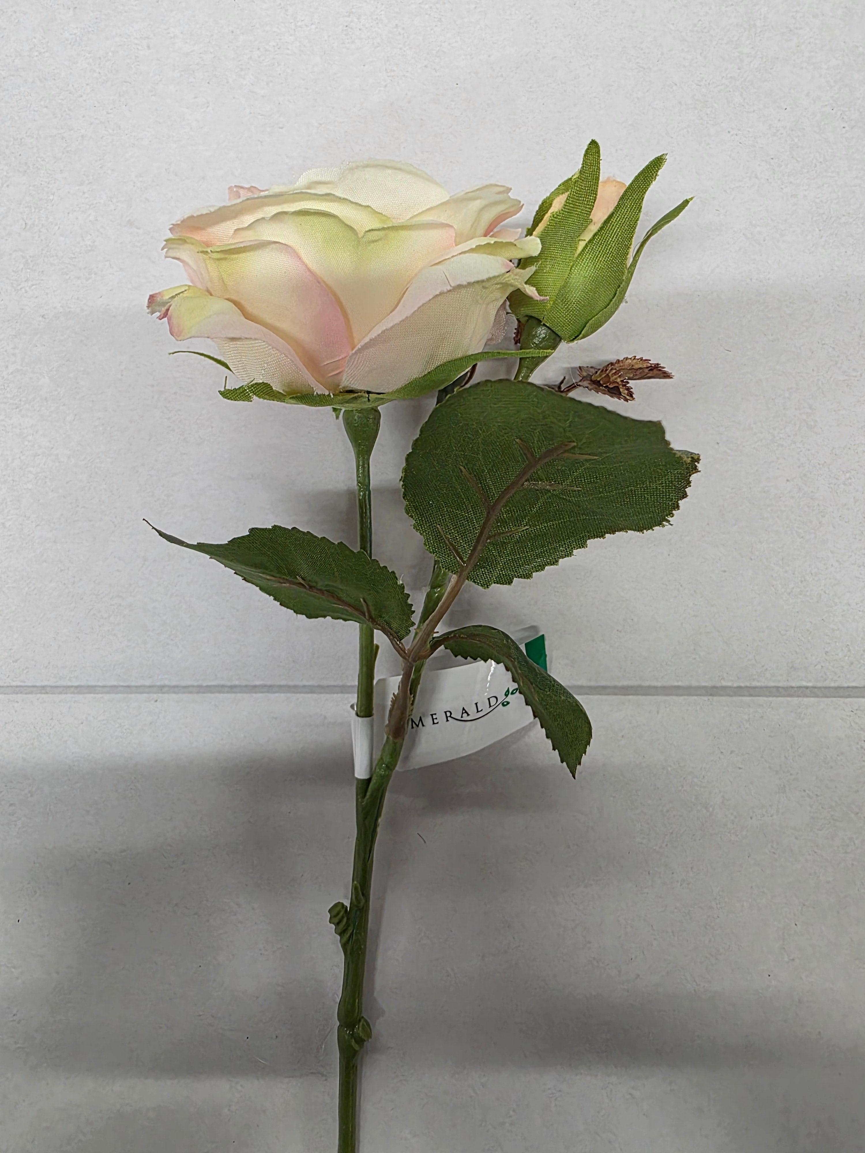 Artificial Rose Anne Peach (PACK OF 2)