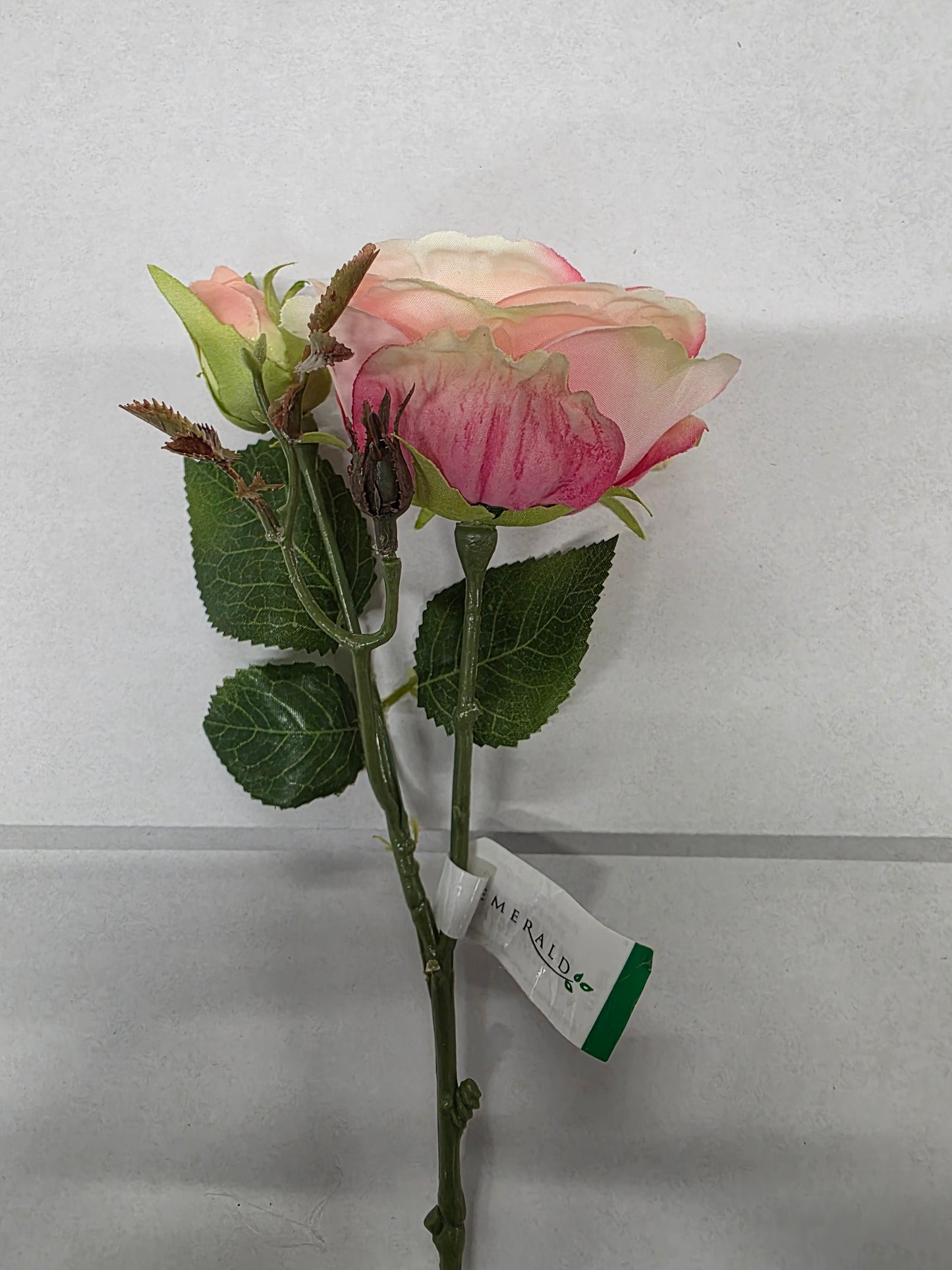 Artificial Rose Anne Pink (PACK OF 2)