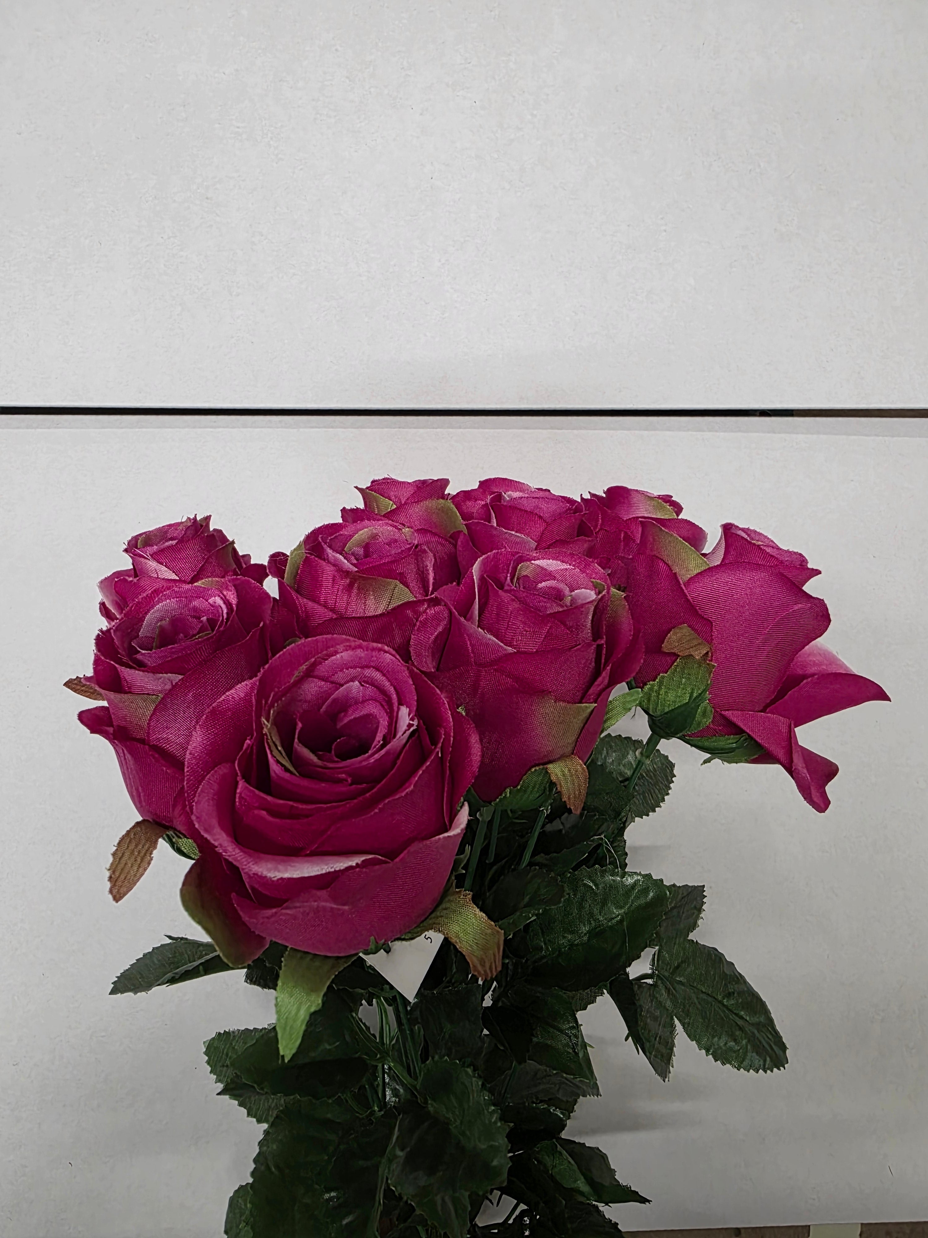 Artificial Rose Bud Bouquet Beauty