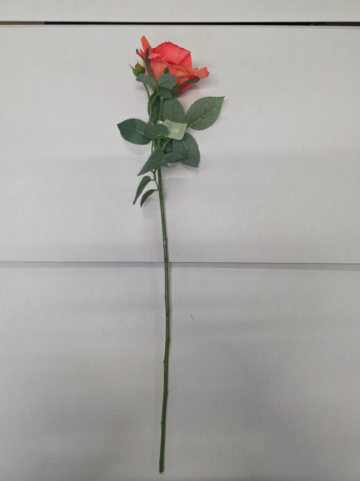 Artificial Rose Garden Emma Coral (PACK OF 2)