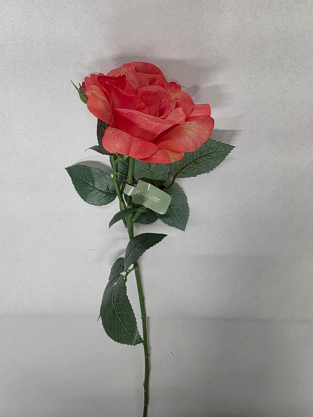 Artificial Rose Garden Emma Coral (PACK OF 2)
