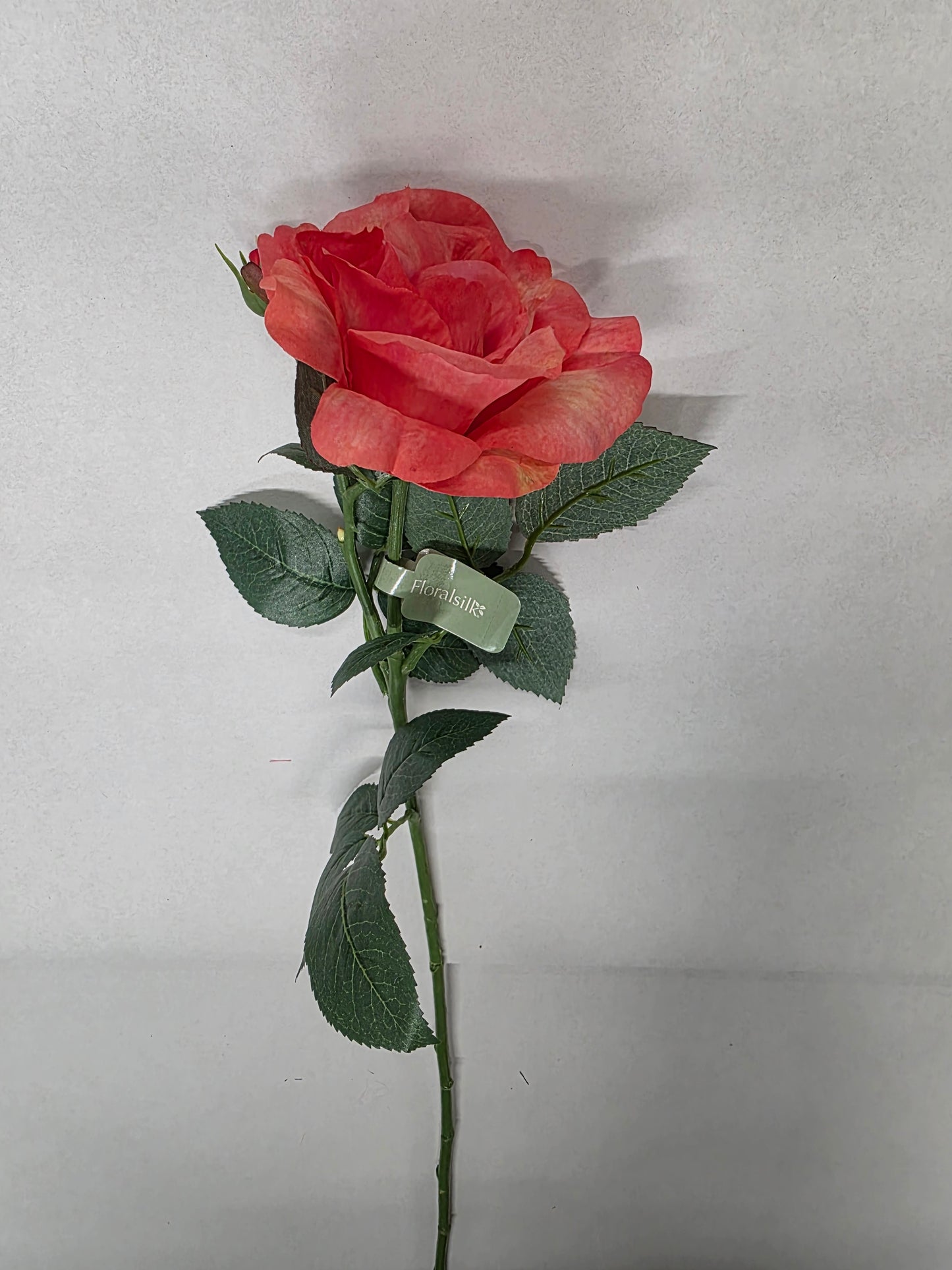 Artificial Rose Garden Emma Coral (PACK OF 2)