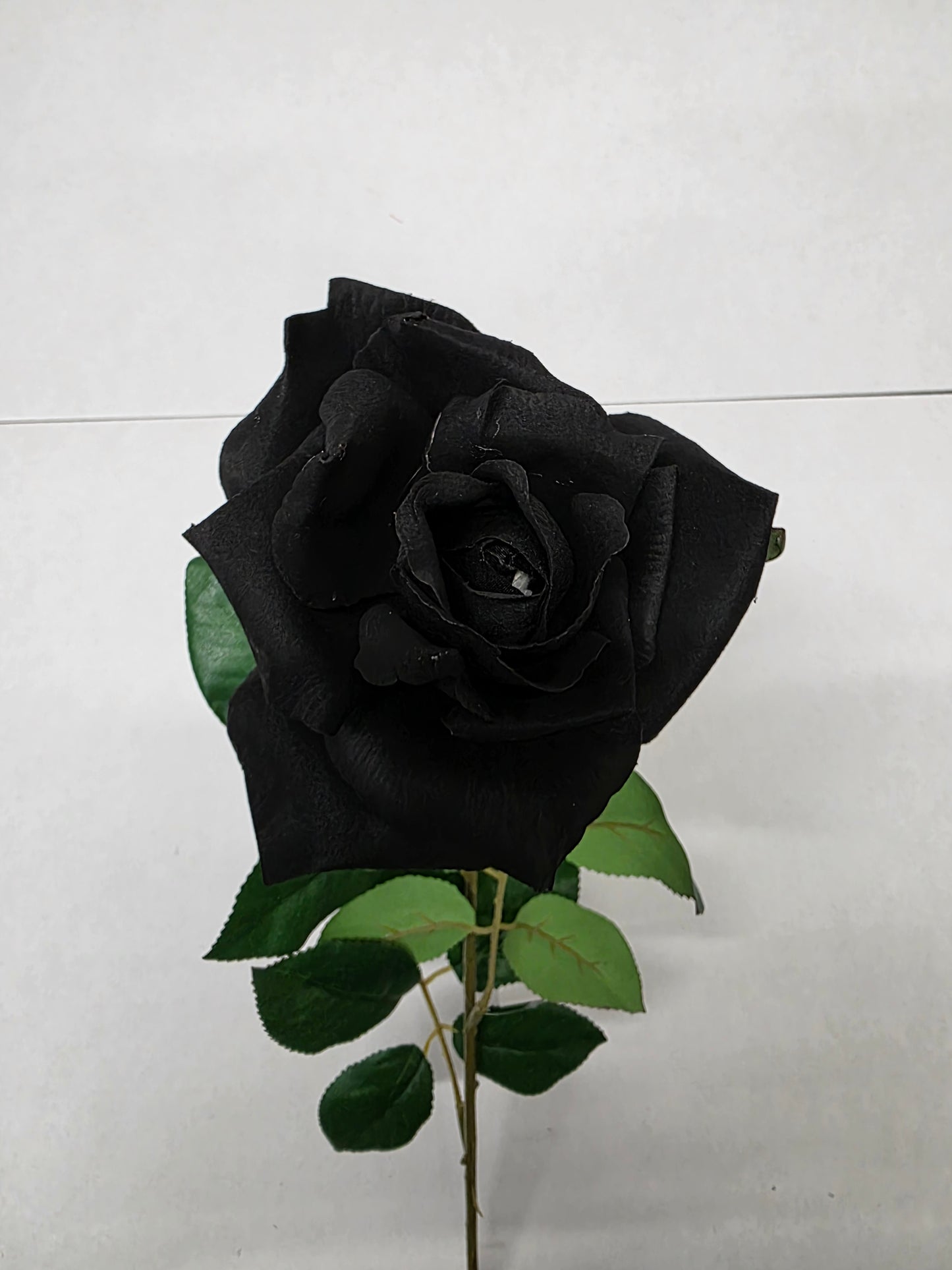 Artificial Rose Premium Large Black (PACK OF 3)