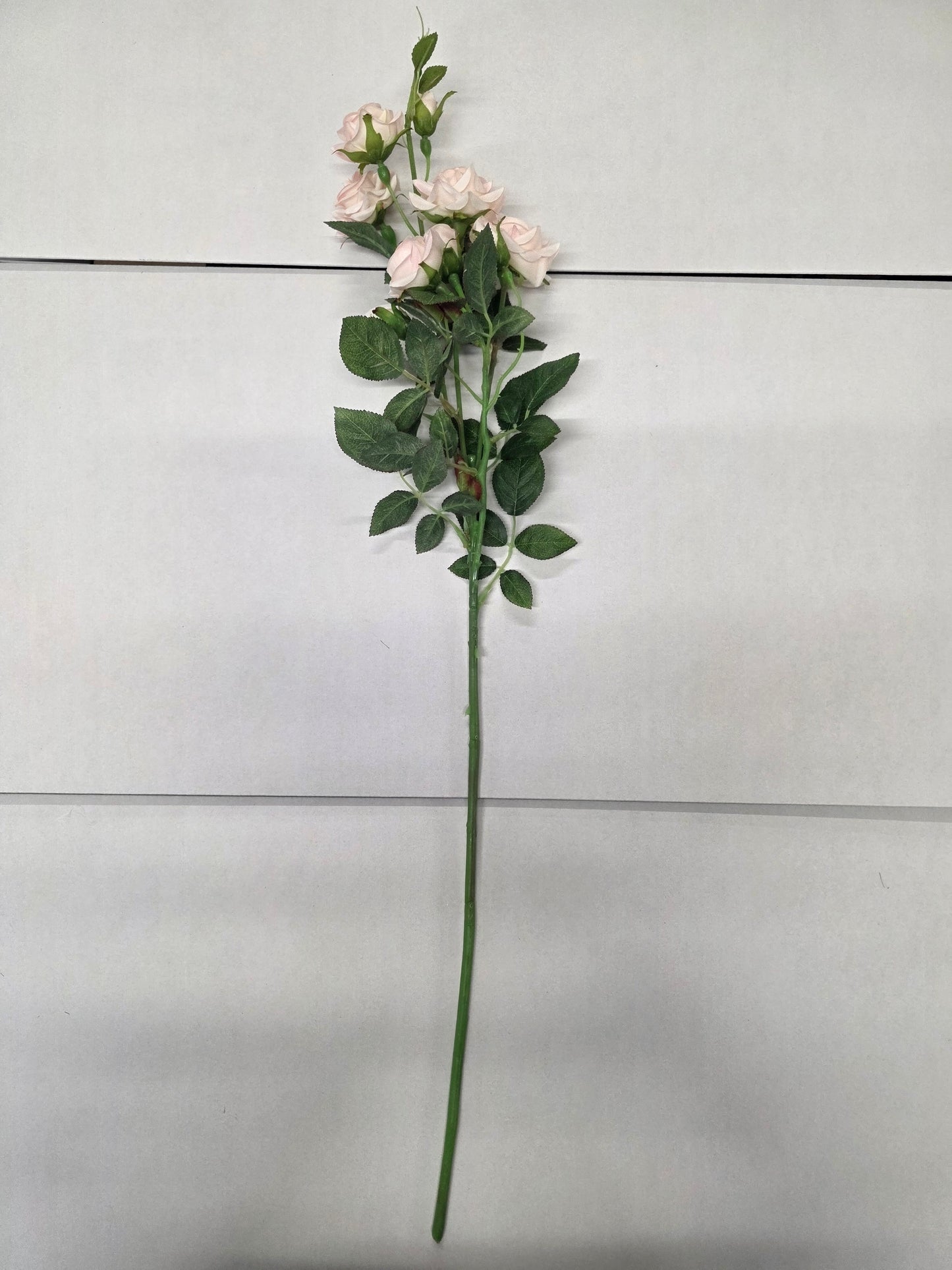 Artificial Rose Spray Light Pink