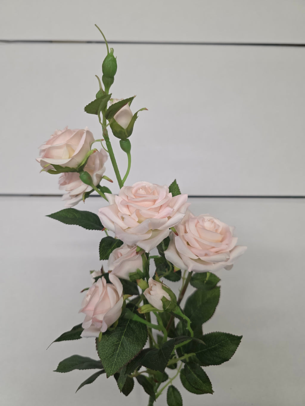 Artificial Rose Spray Light Pink