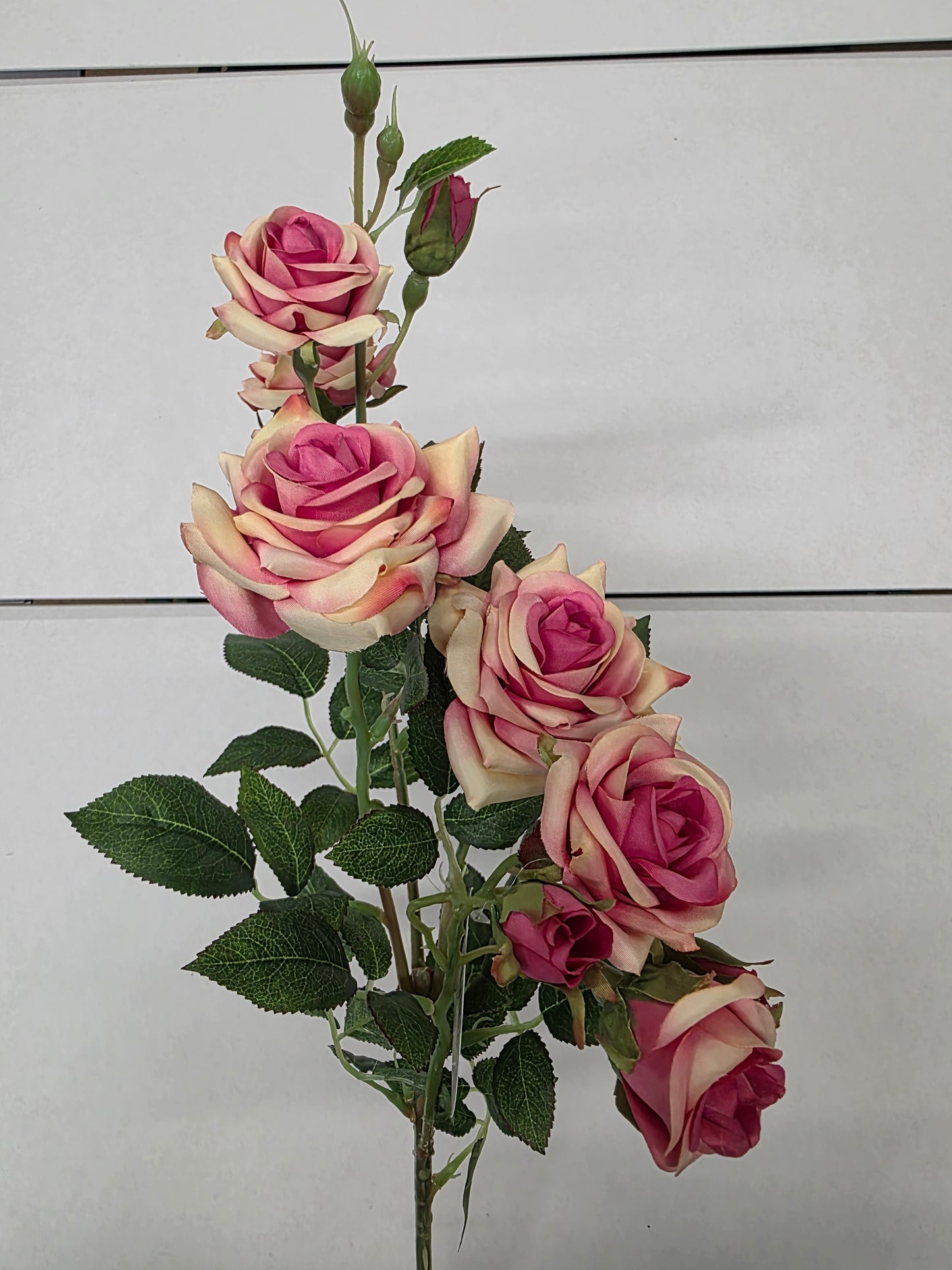 Artificial Rose Spray Pink