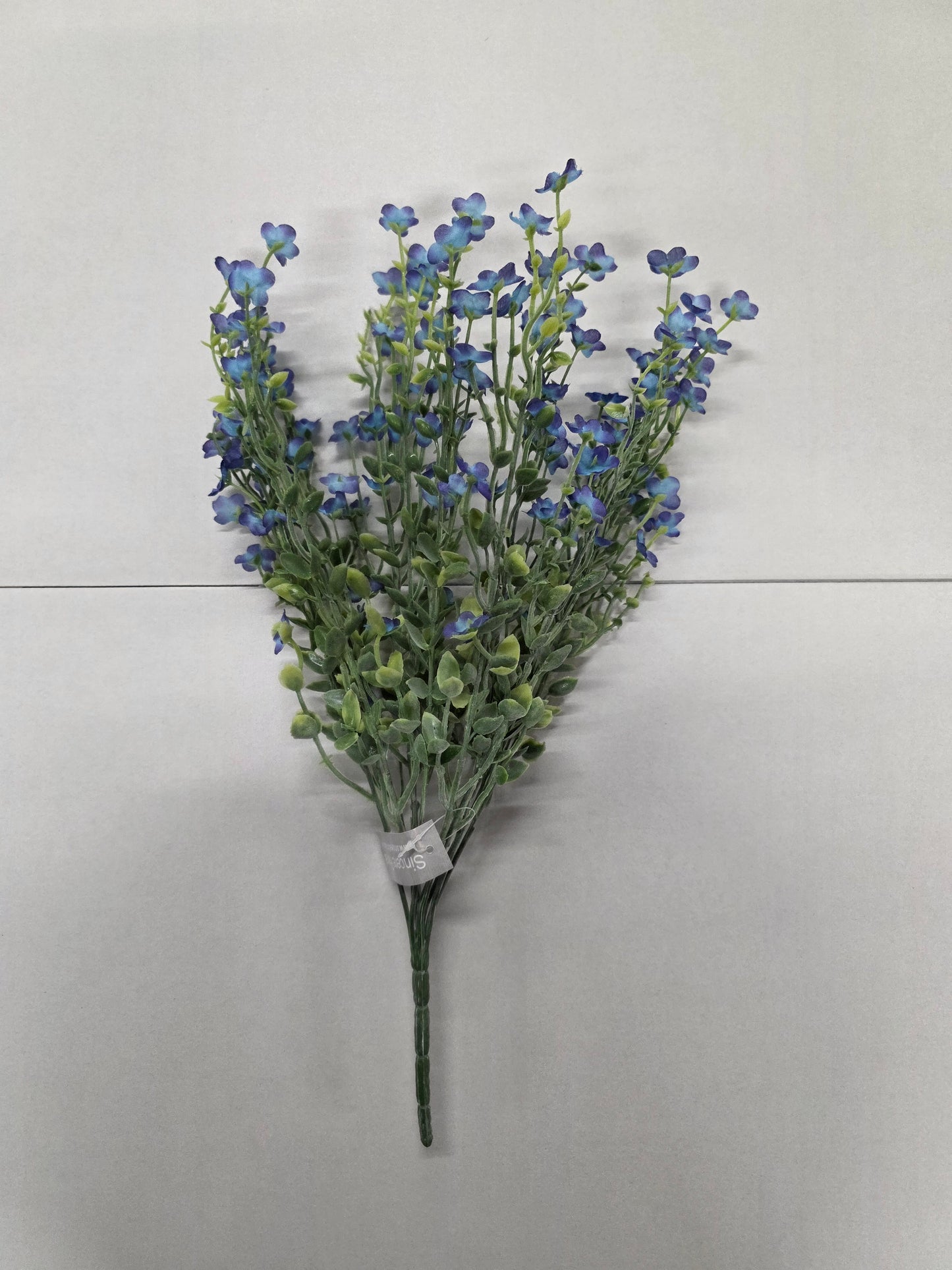 Artificial Blossom Foliage Bouquet Blue (PACK OF 2)