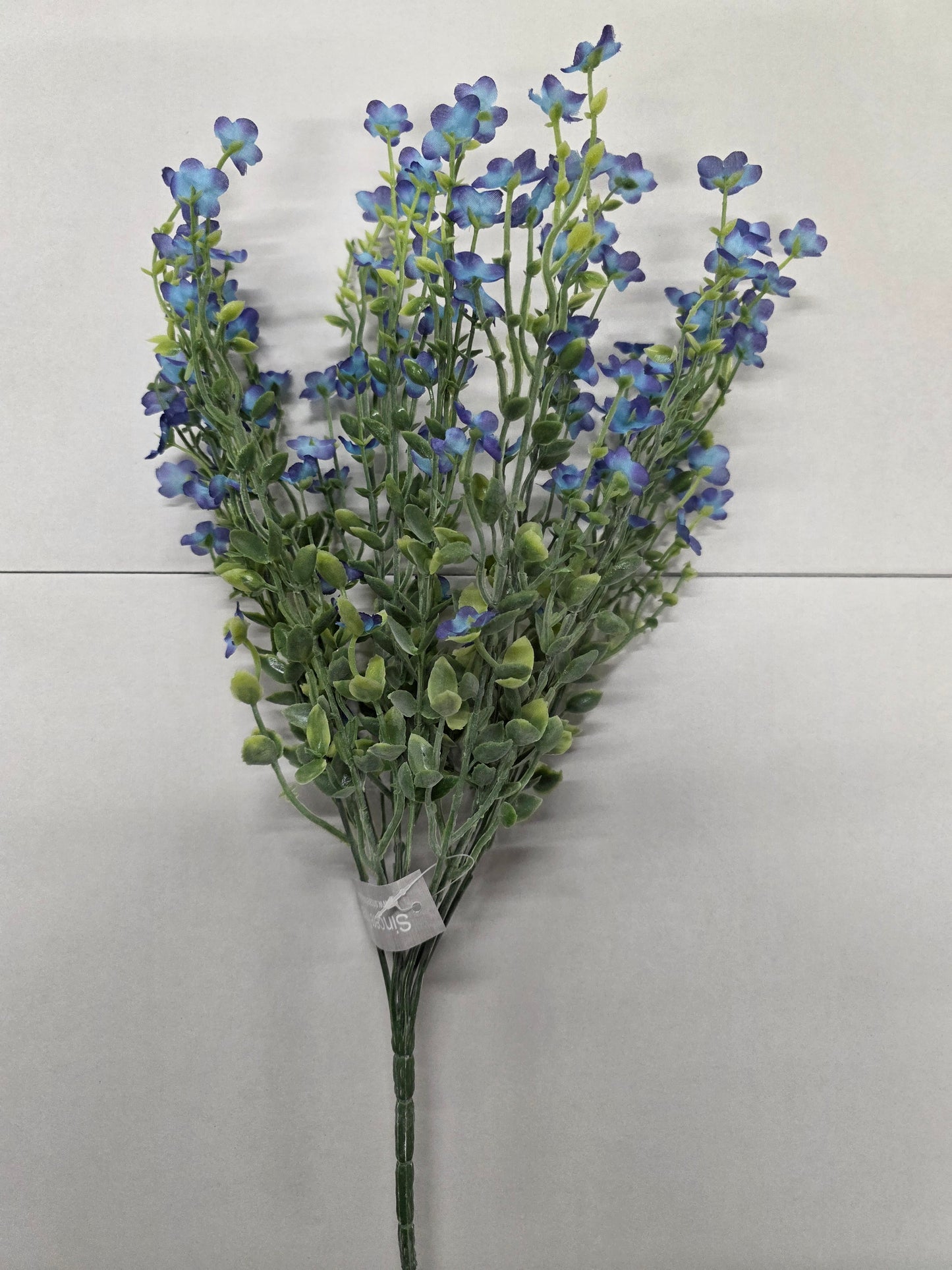 Artificial Blossom Foliage Bouquet Blue (PACK OF 2)