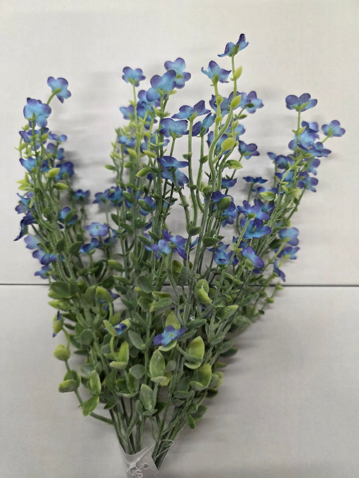 Artificial Blossom Foliage Bouquet Blue (PACK OF 2)