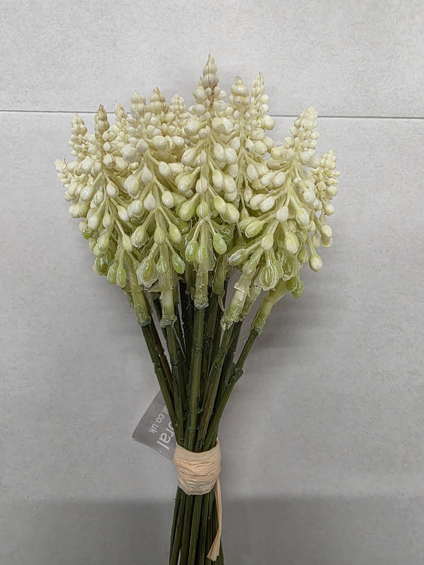 Artificial Muscari Cream Hand Tied