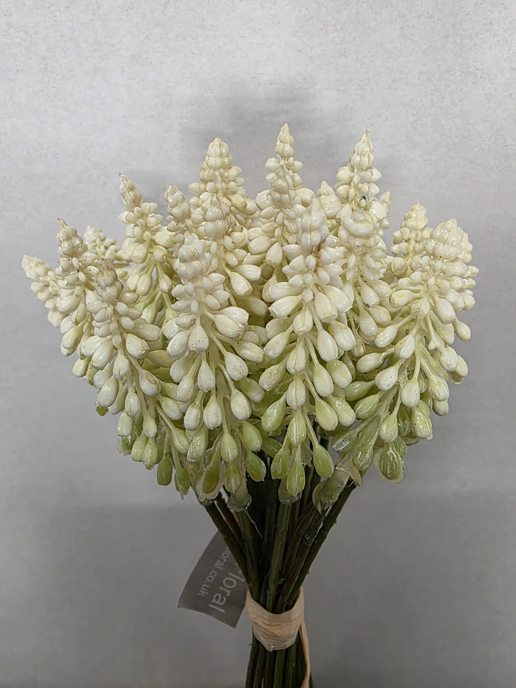 Artificial Muscari Cream Hand Tied
