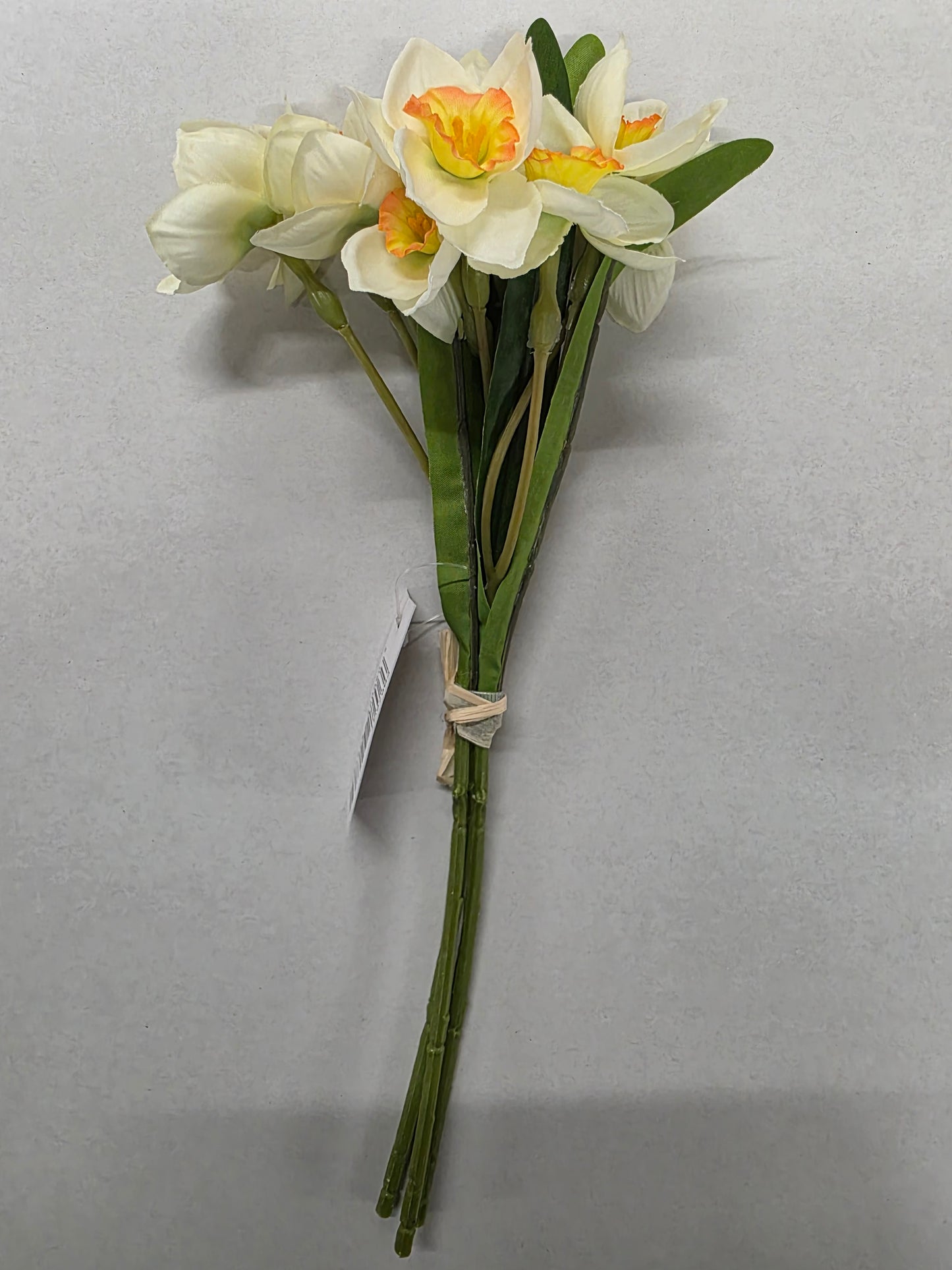 Artificial Narcissus Hand Tied Cream (PACK OF 2)