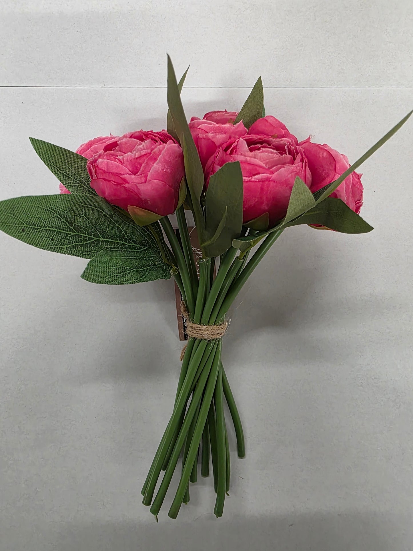 Artificial Ranunculus Bunch Pink 25cm