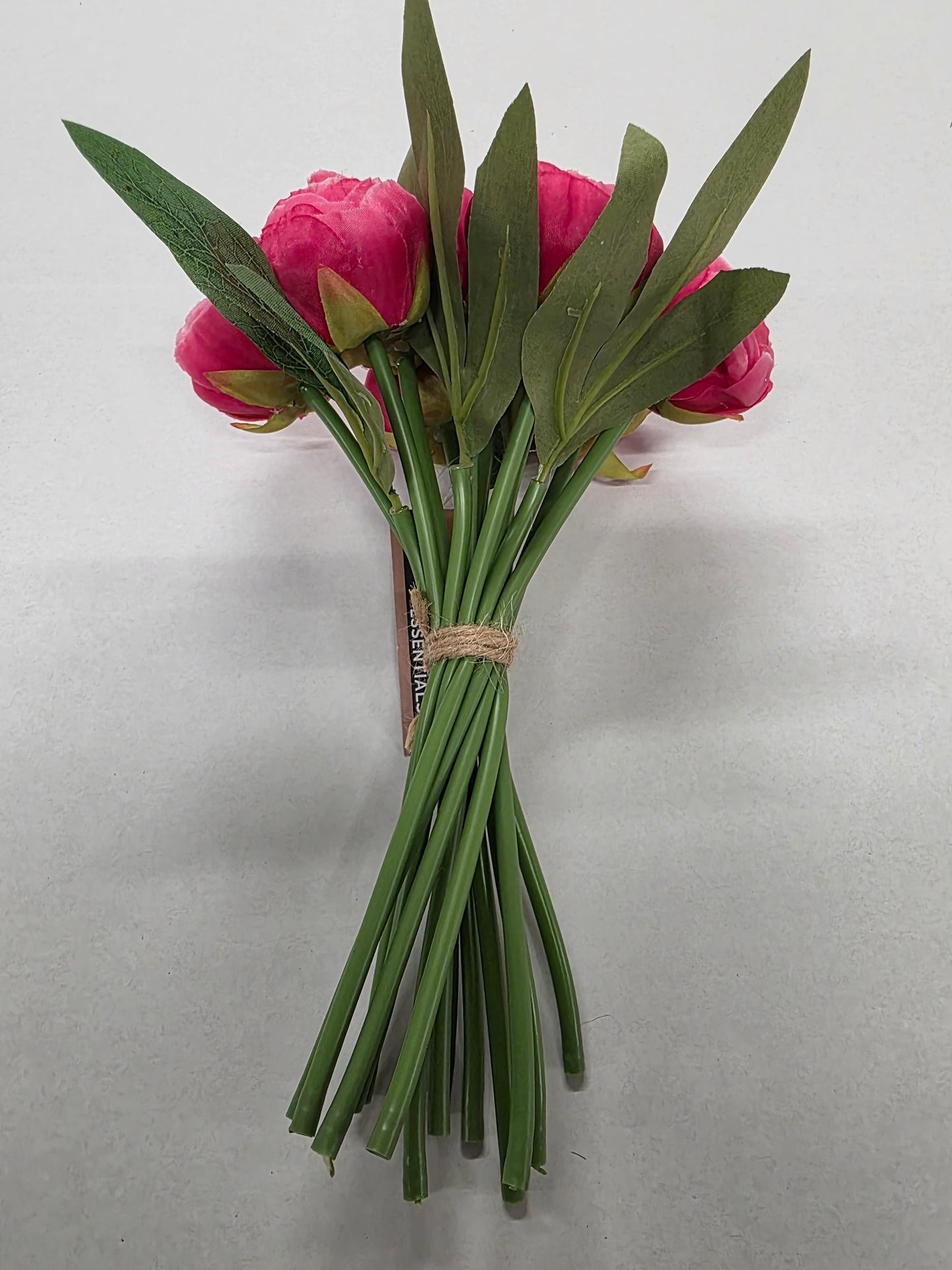 Artificial Ranunculus Bunch Pink 25cm