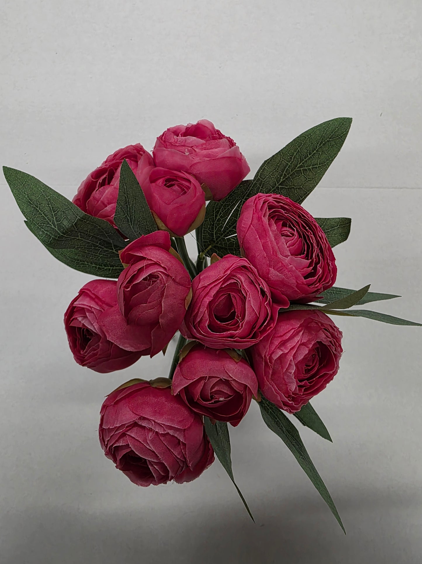 Artificial Ranunculus Bunch Pink 25cm