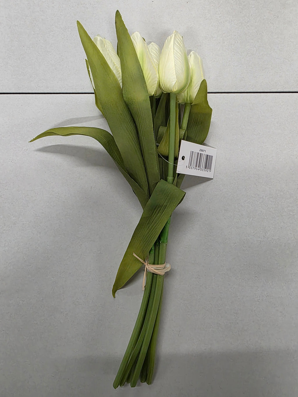 Artificial Tulip Bunch Cream 36cm (PACK OF 2)