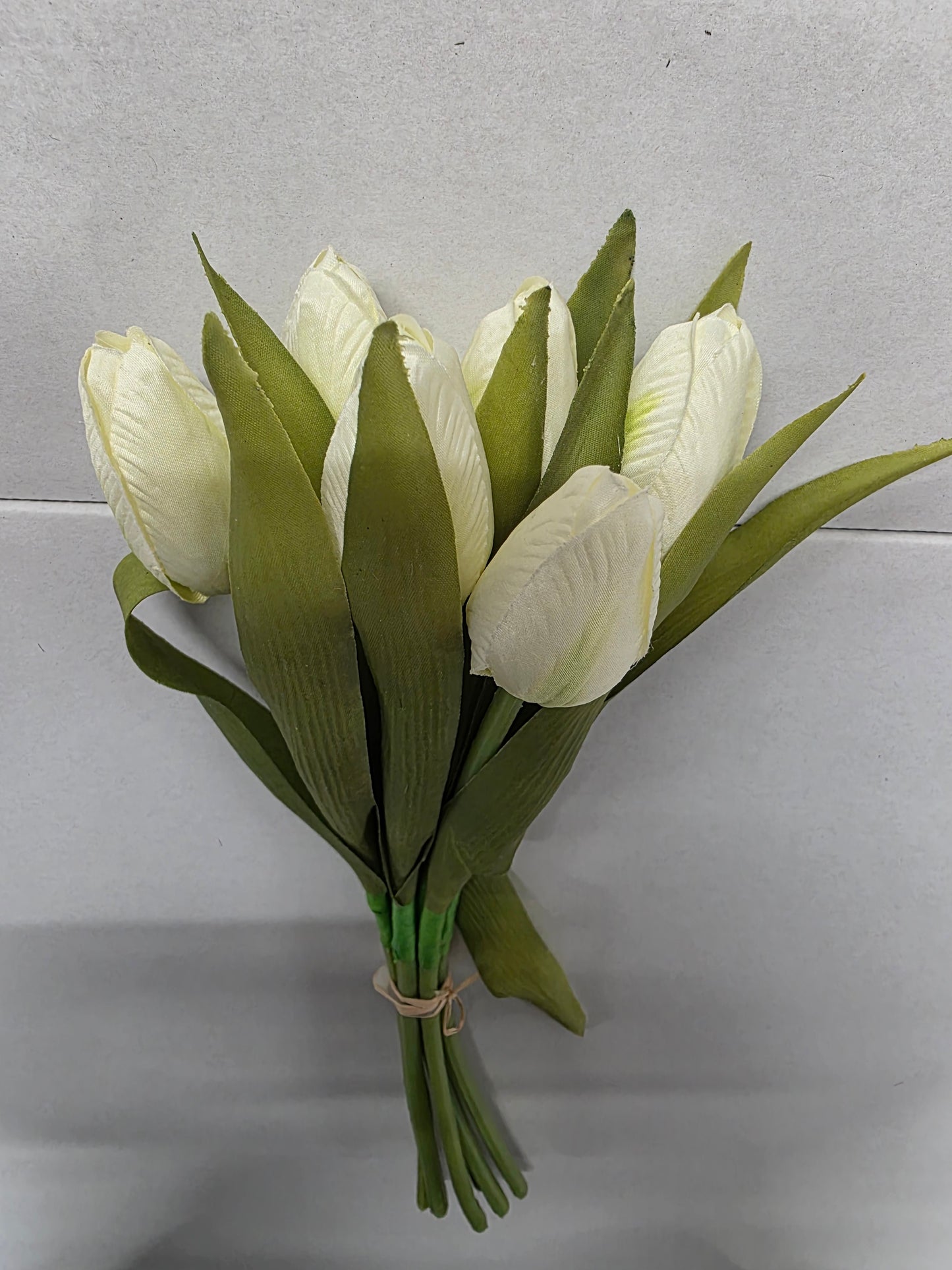 Artificial Tulip Bunch Cream 36cm (PACK OF 2)