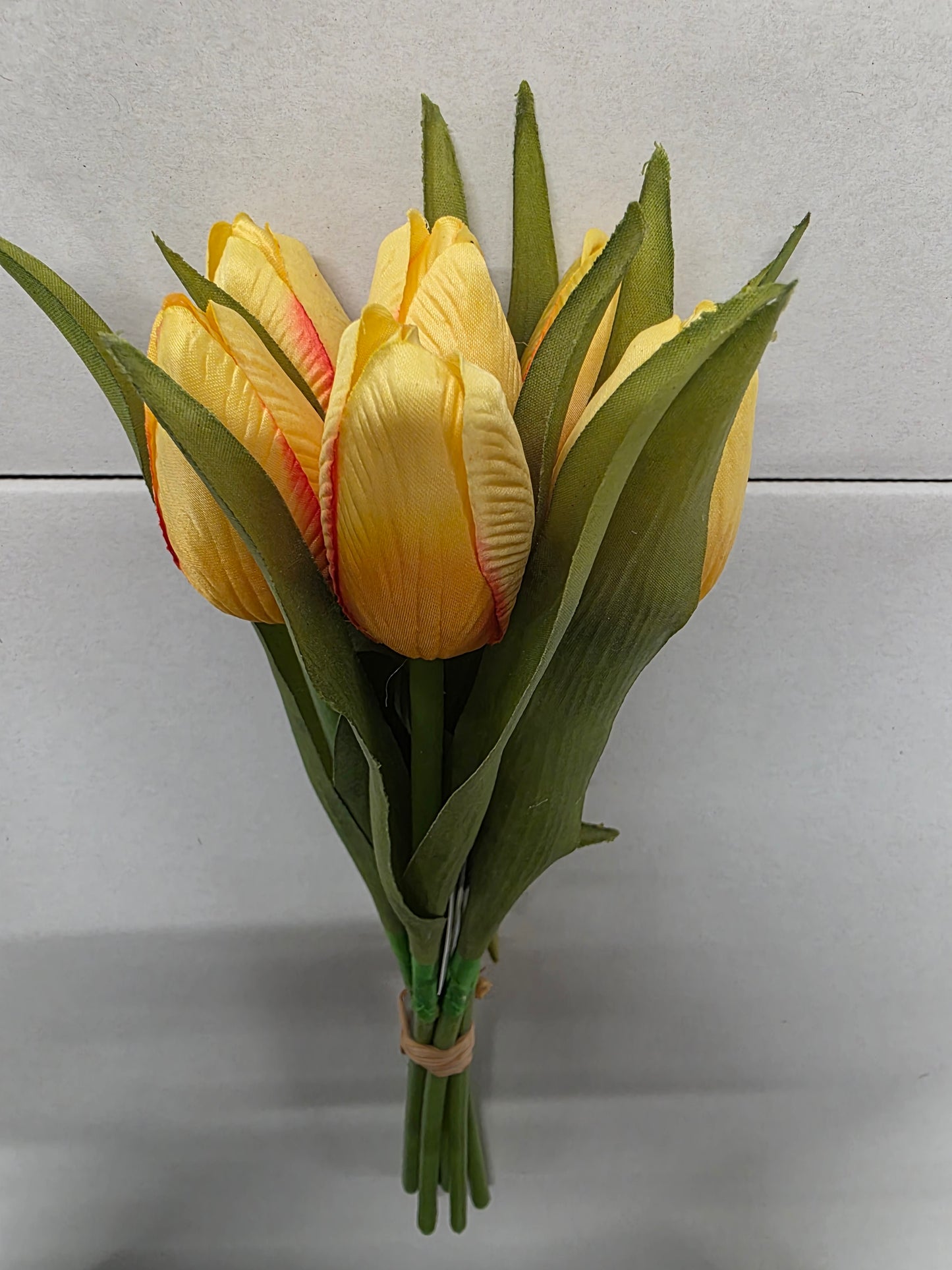 Artificial Tulip Bunch Yellow 36cm (PACK OF 2)