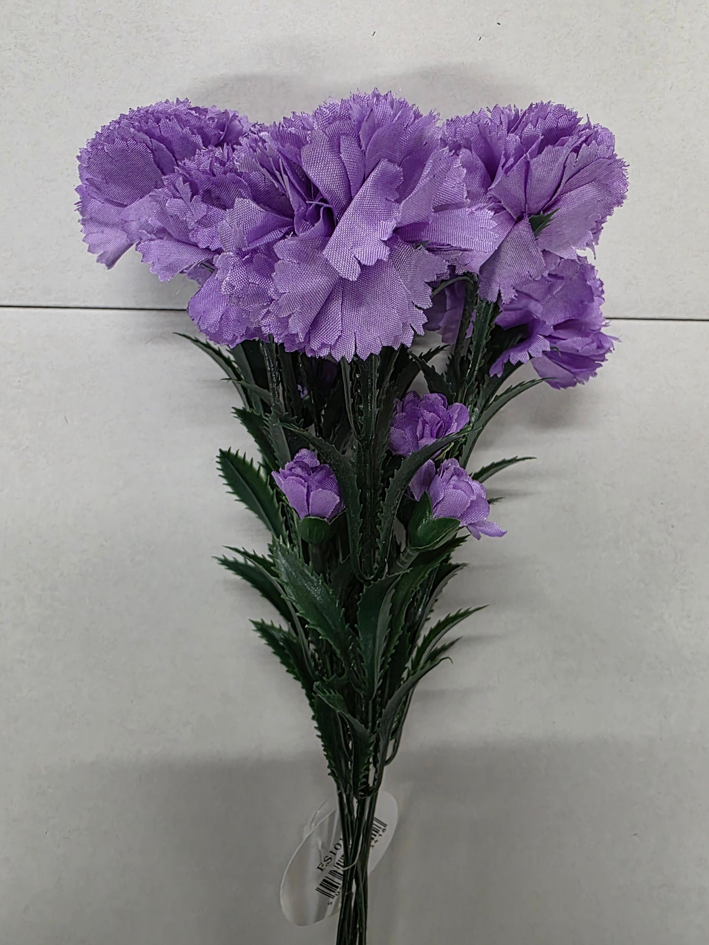 Artificial Essentials Carnation Bunch Lavender (PACK OF 2)