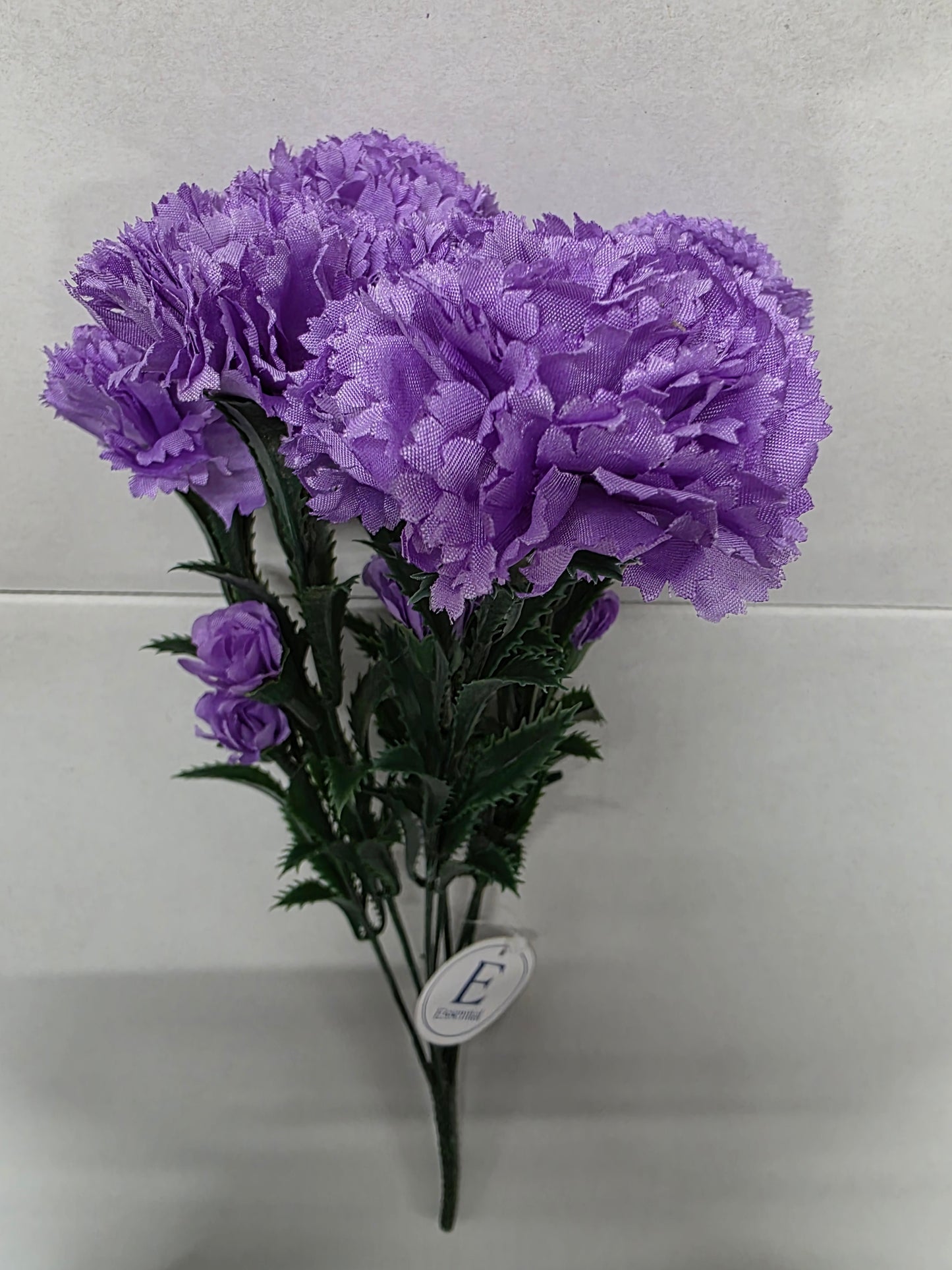 Artificial Essentials Carnation Bunch Lavender (PACK OF 2)