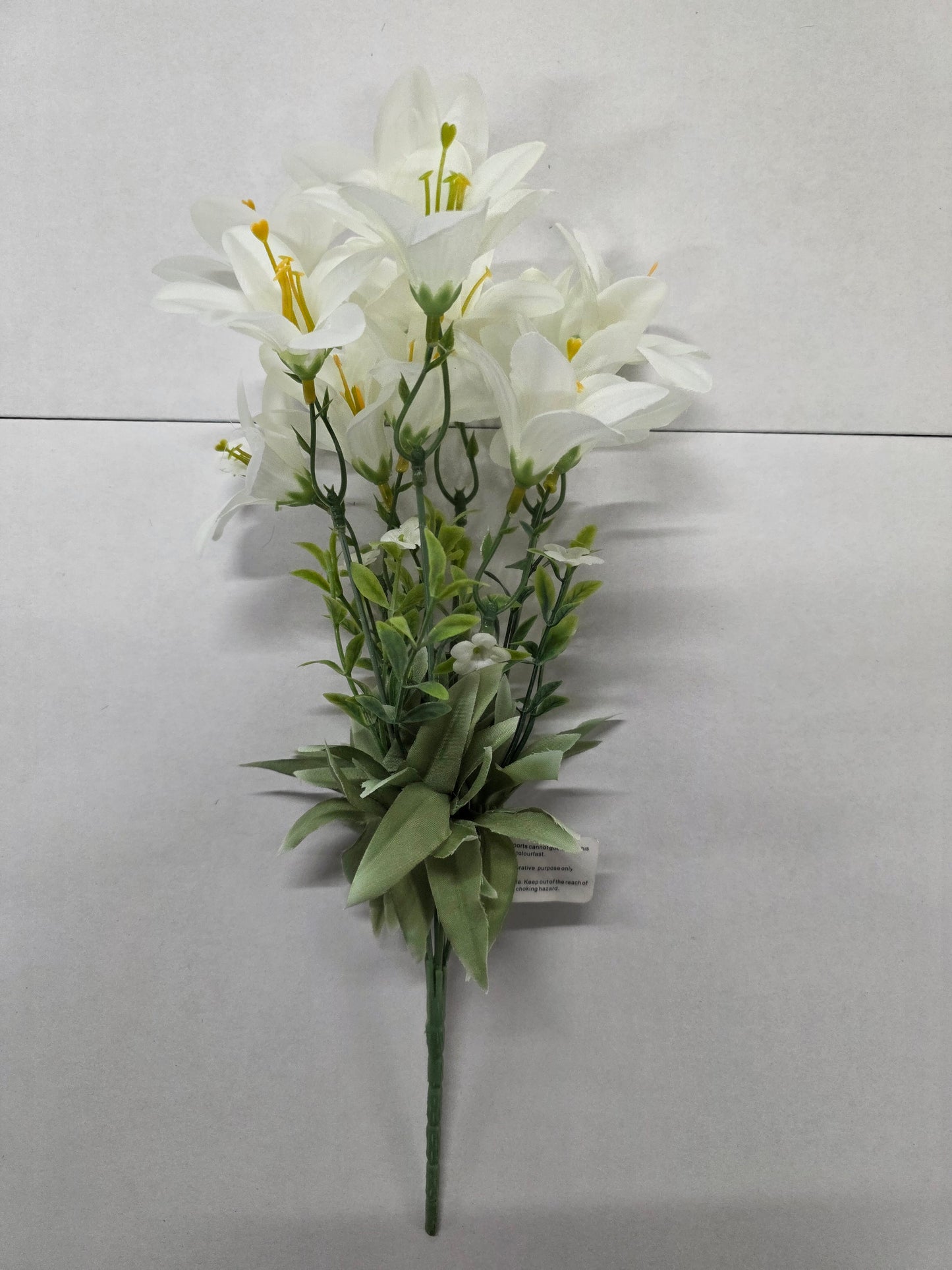 Artificial Essentials Lily Bush Cream 38cm (PACK 0F 3)