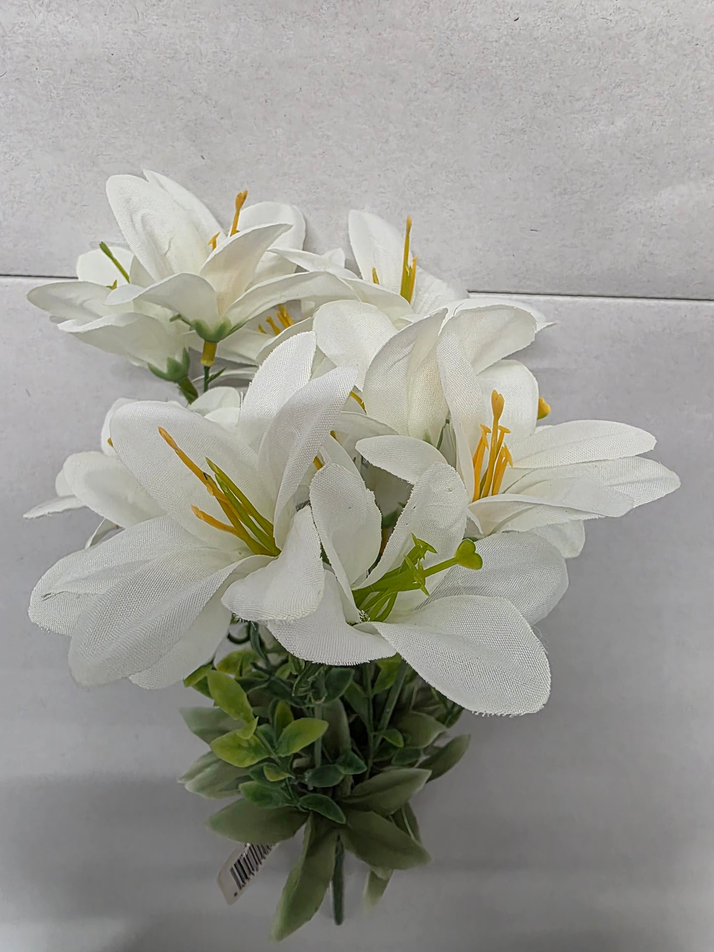 Artificial Essentials Lily Bush Cream 38cm (PACK 0F 3)
