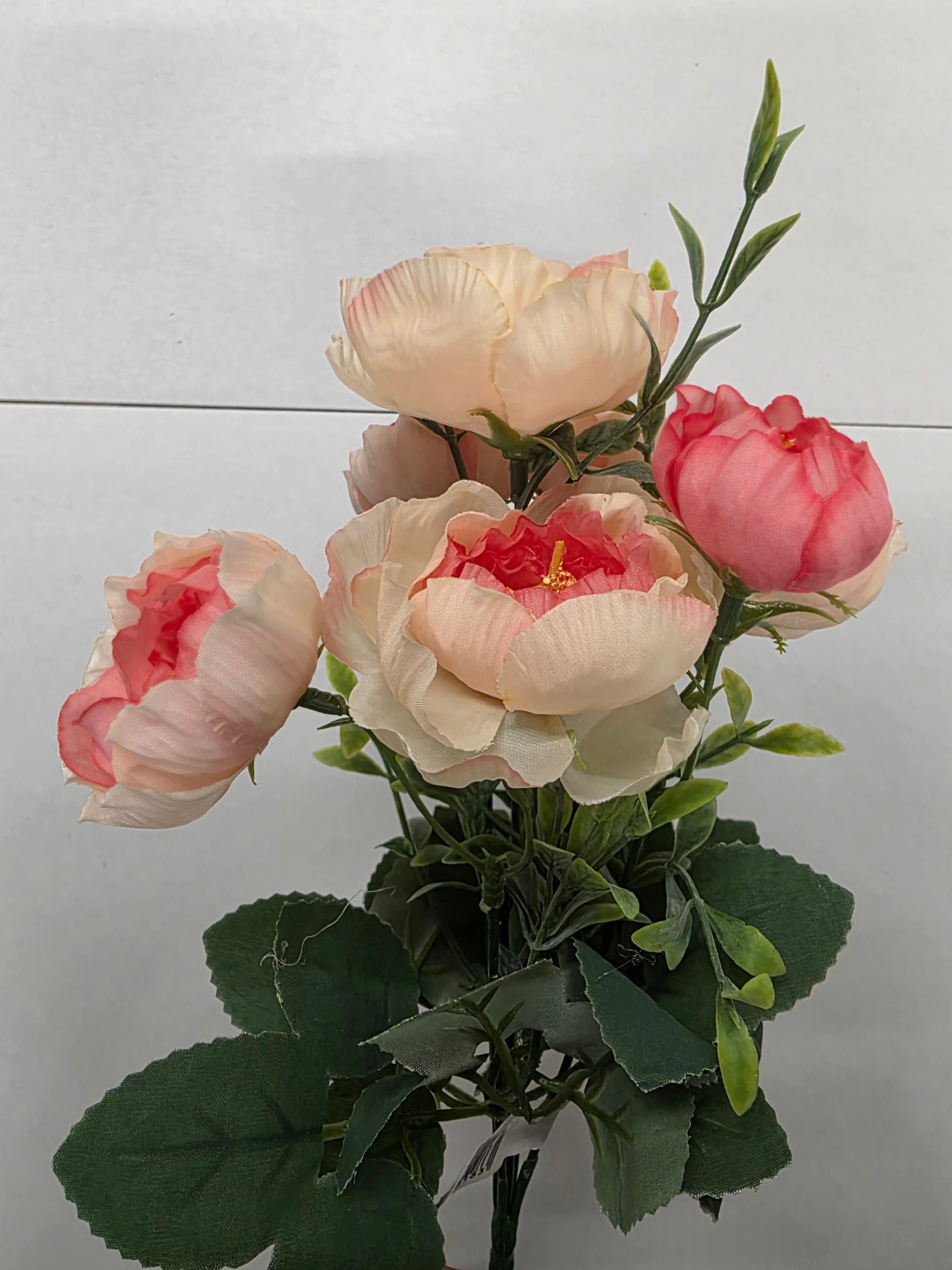 Artificial Essentials Ranunculus Bush Pink (PACK OF 2)