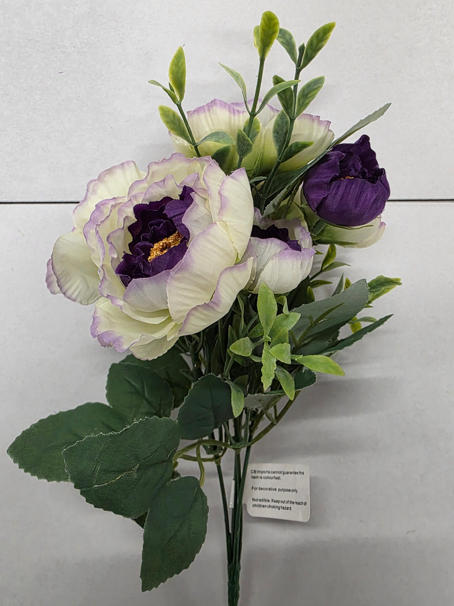 Artificial Essentials Ranunlusulus Bush Purple (PACK OF 2)