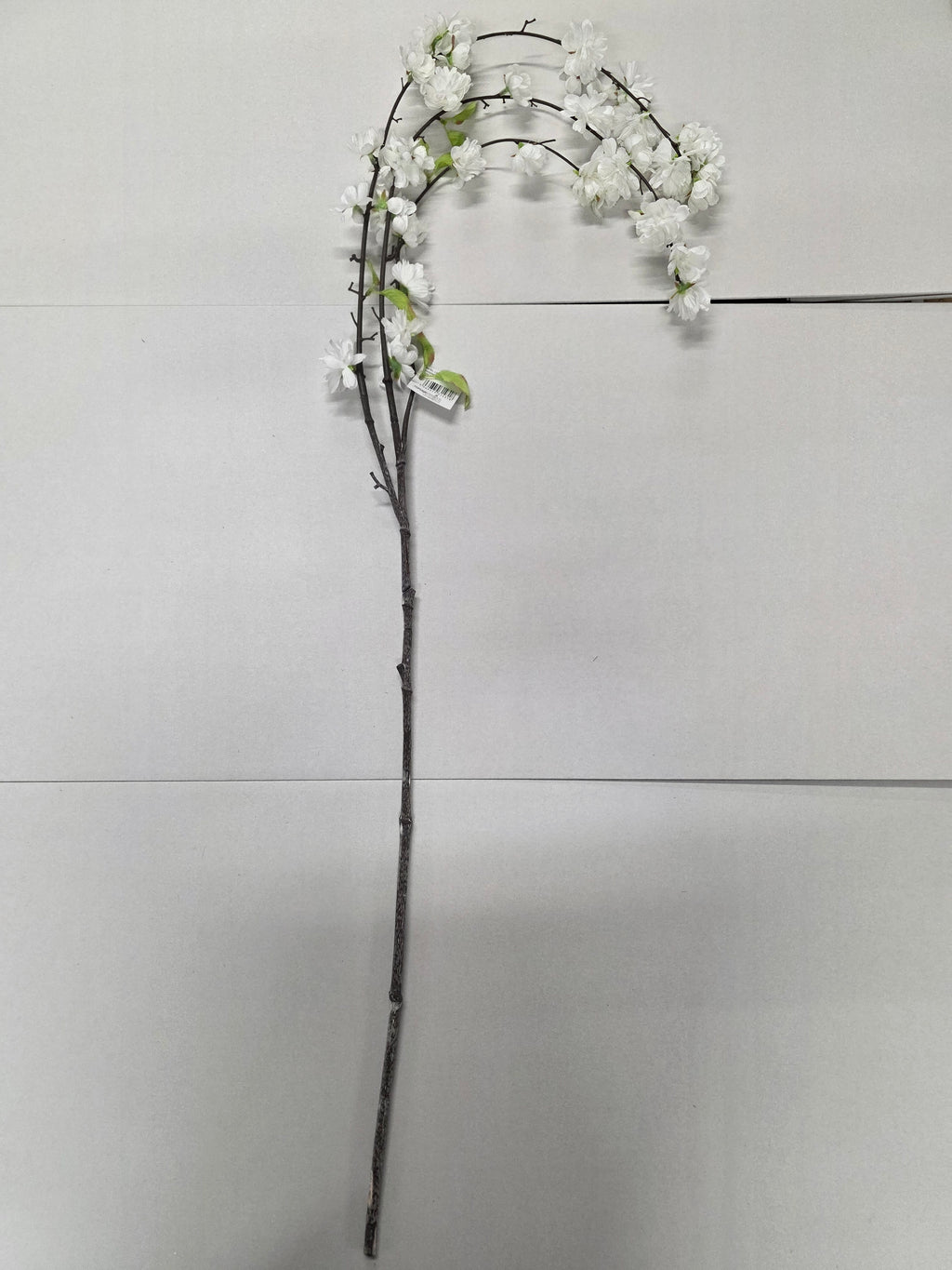Artificial Cherry Blossom Spray White