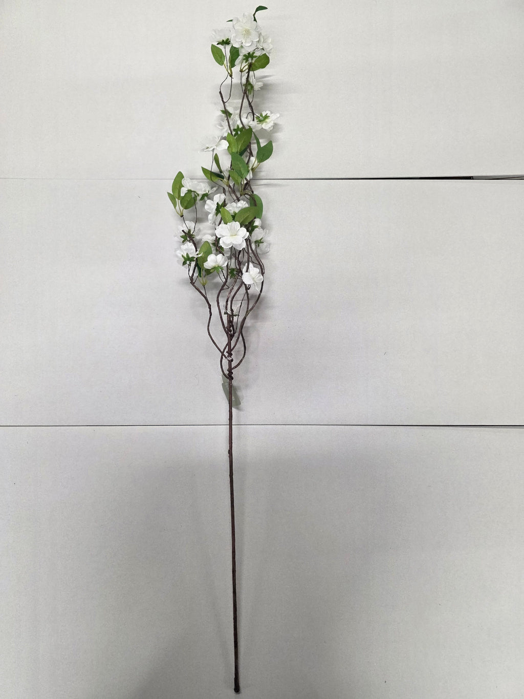 Artificial Wild Cherry Blossom Spray White