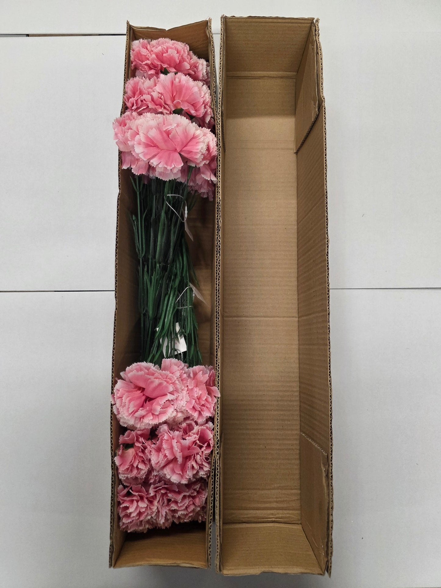 Artificial Carnation Boxed Pink 72 Stems