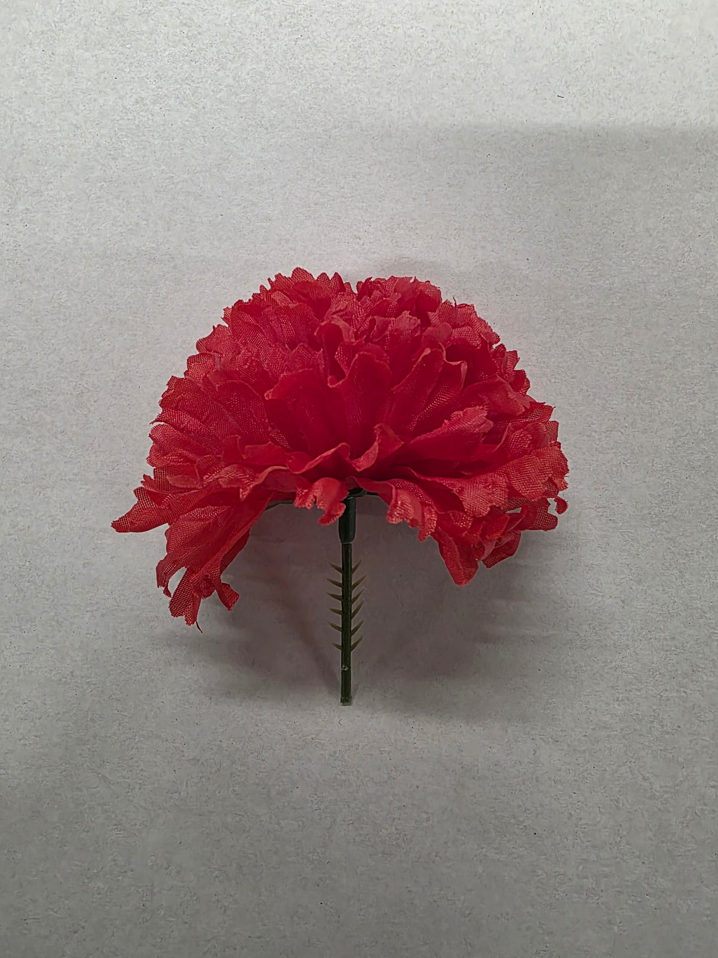 Artificial Carnation Pick Box Red X144