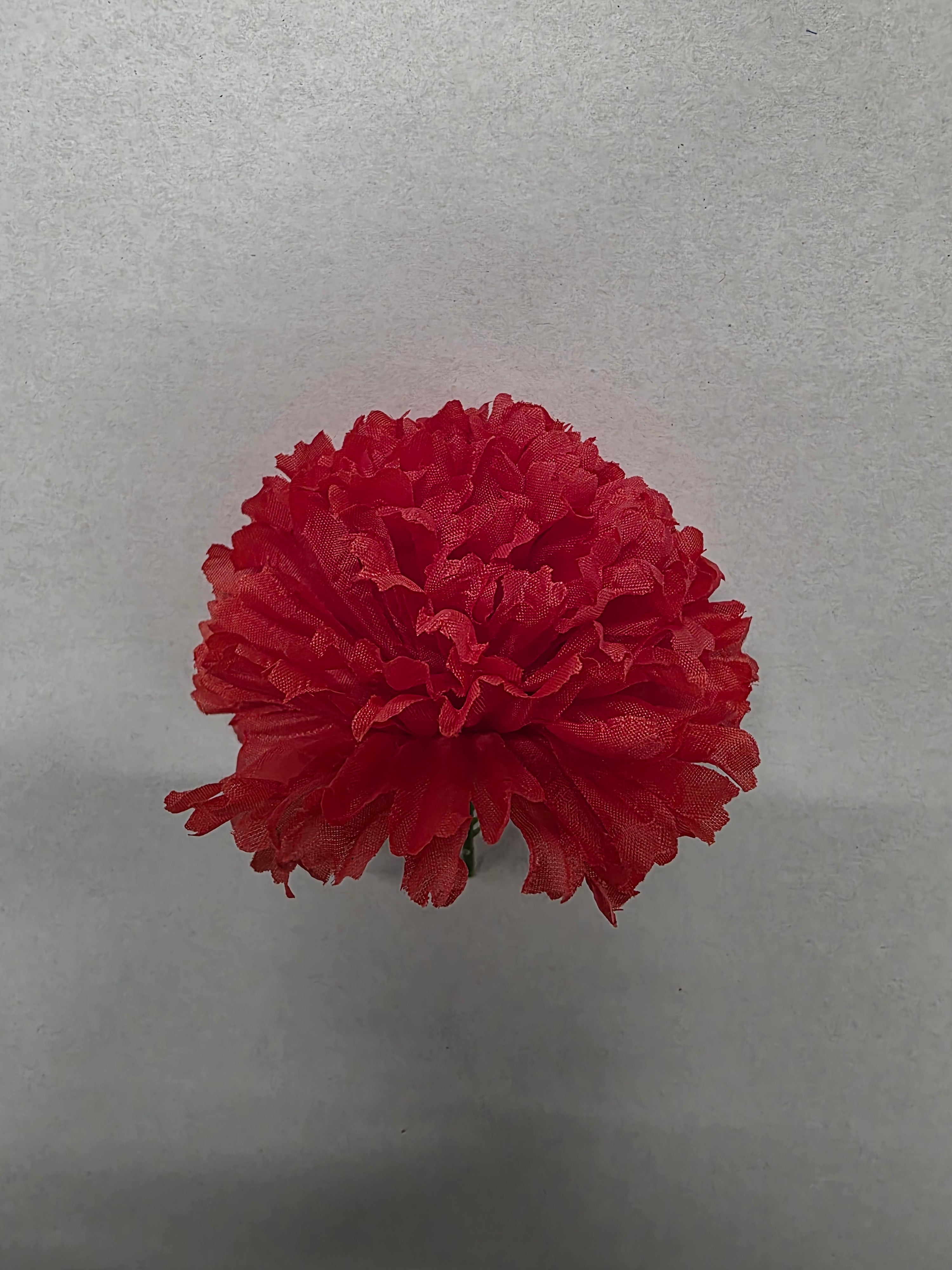 Artificial Carnation Pick Box Red X144