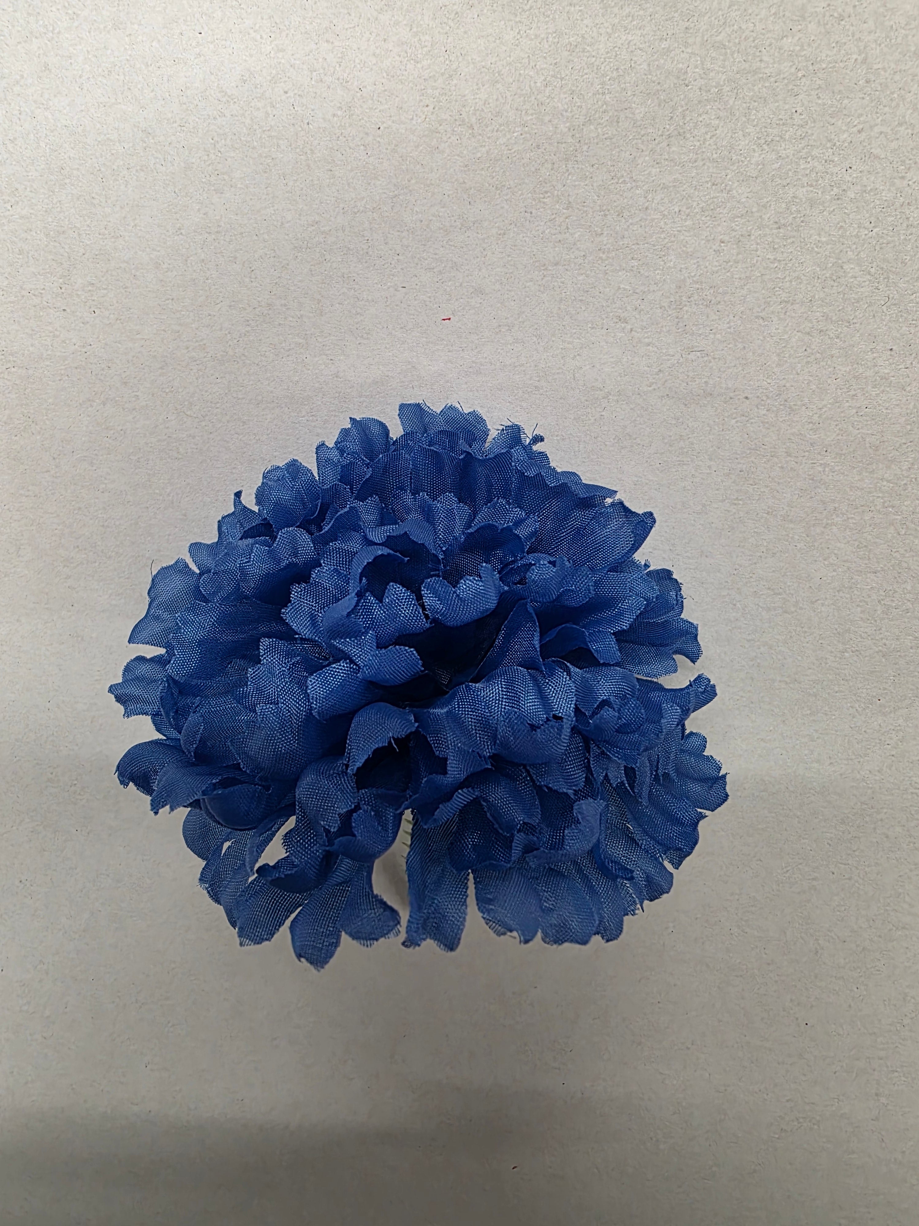 Artificial Carnation Pick Box Royal Blue X144