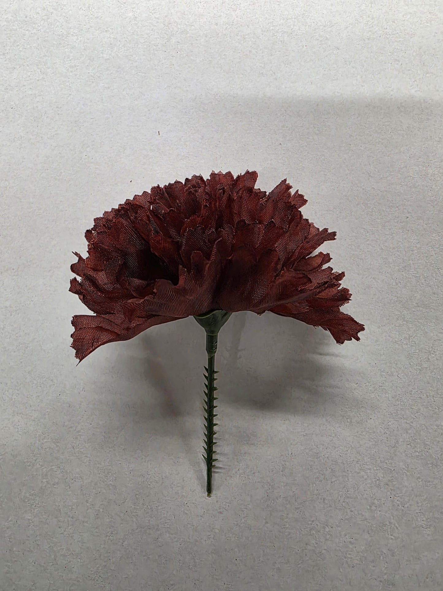 Artificial Carnation Pick Brown X144