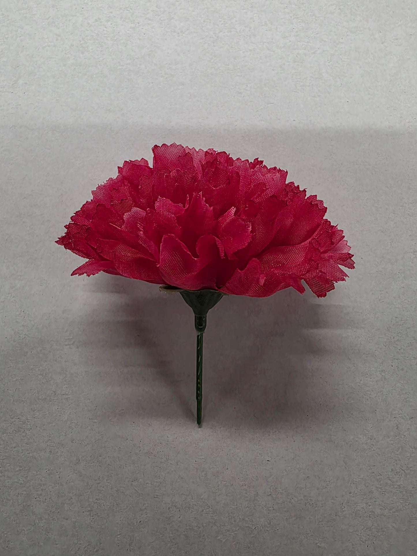 Artificial Carnation Pick Dark Pink X144