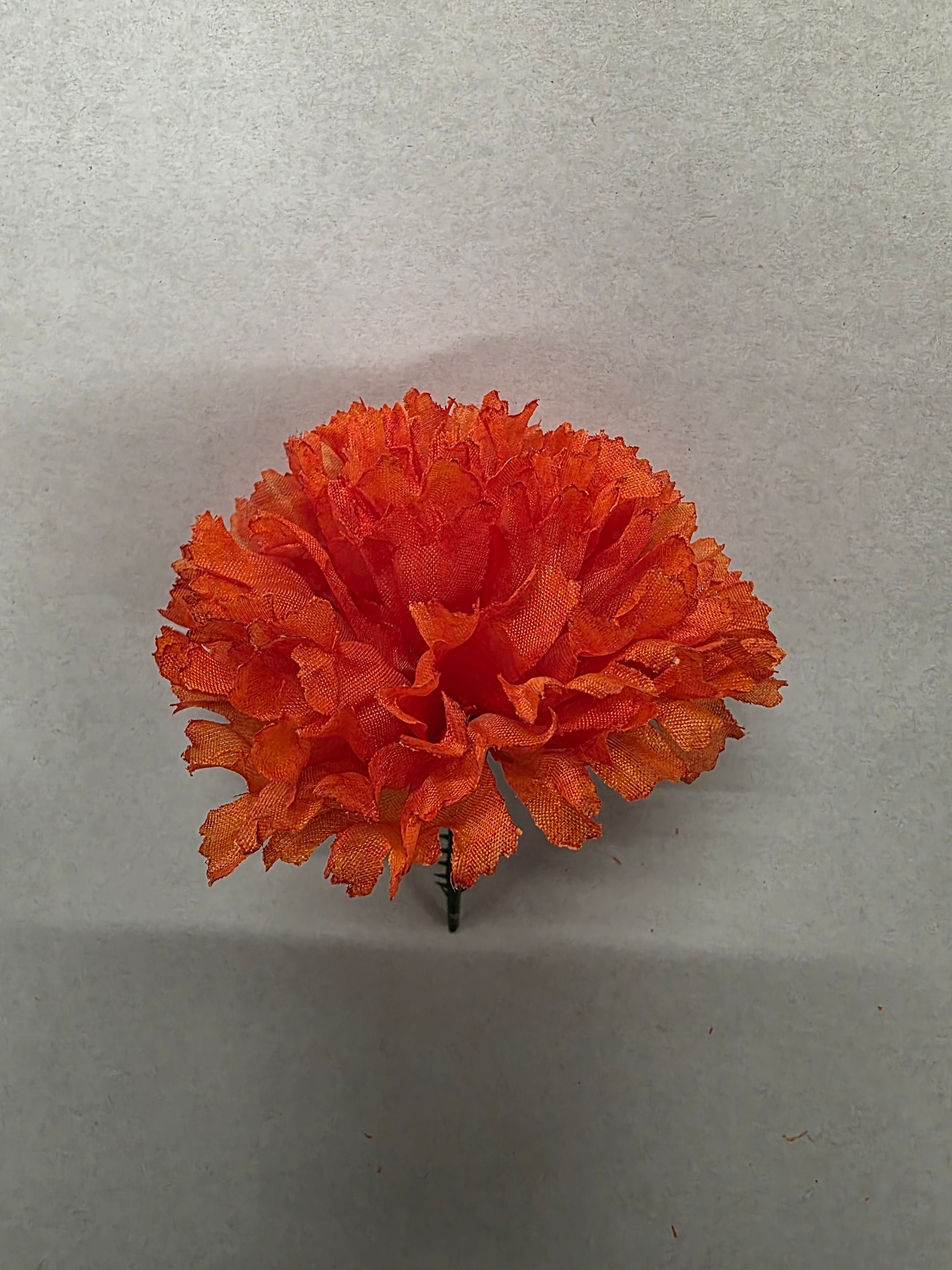 Artificial Carnation Pick Orange X144
