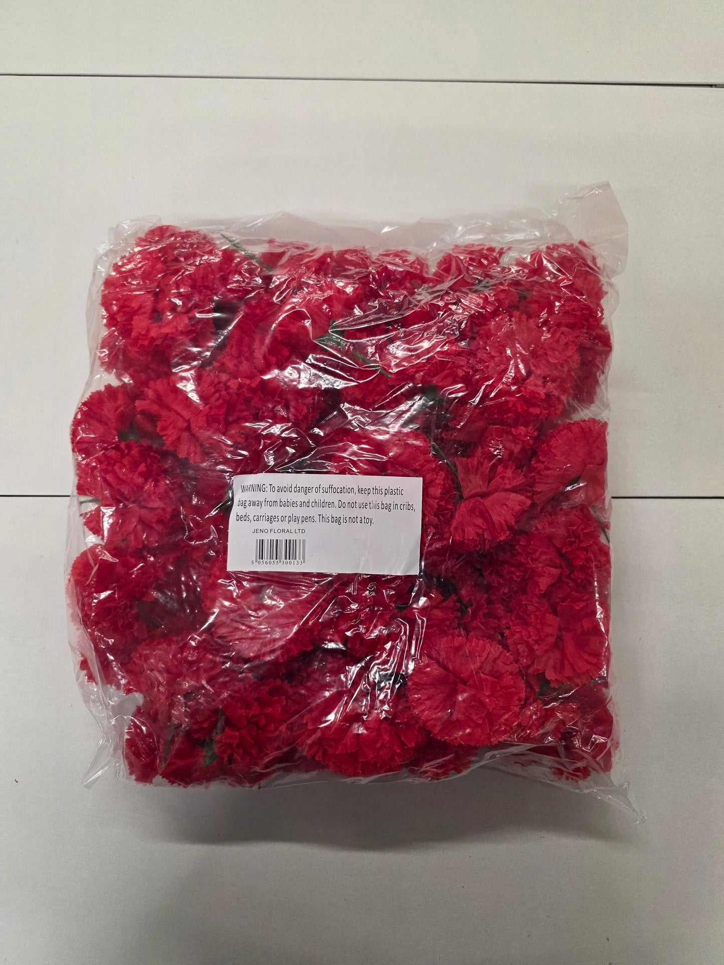 Artificial Carnation Pick Red X144