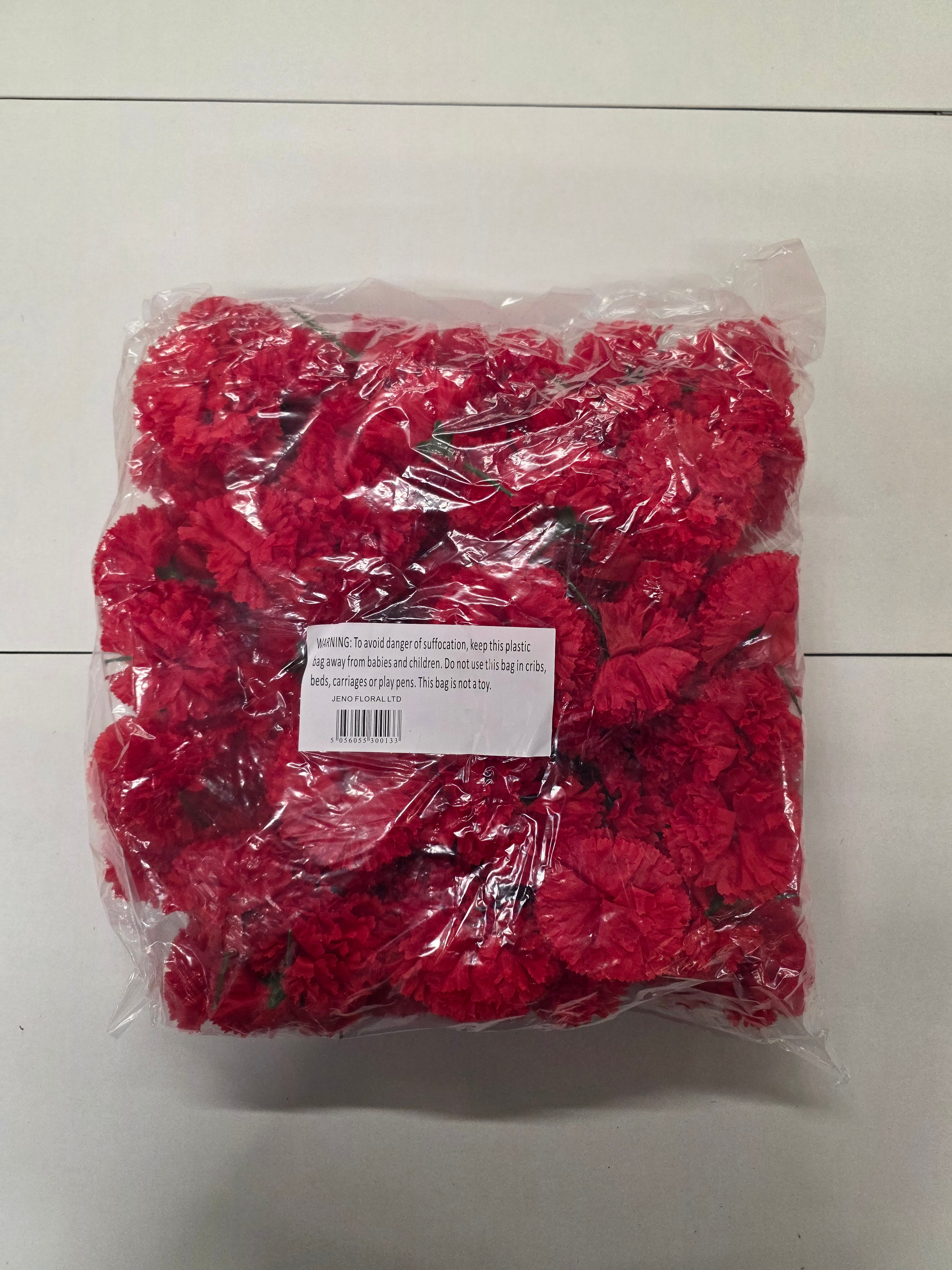 Artificial Carnation Pick Red X144