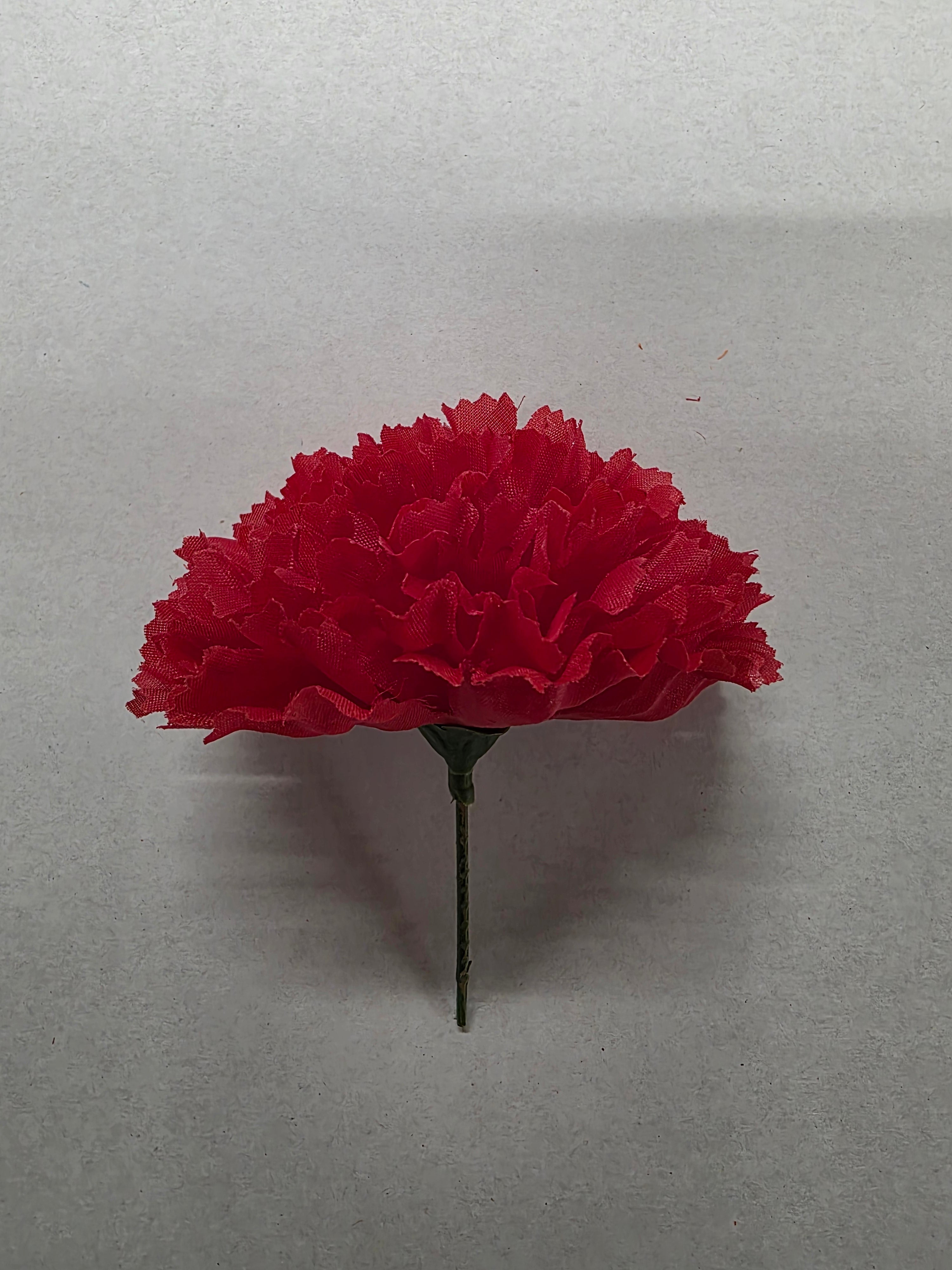 Artificial Carnation Pick Red X144