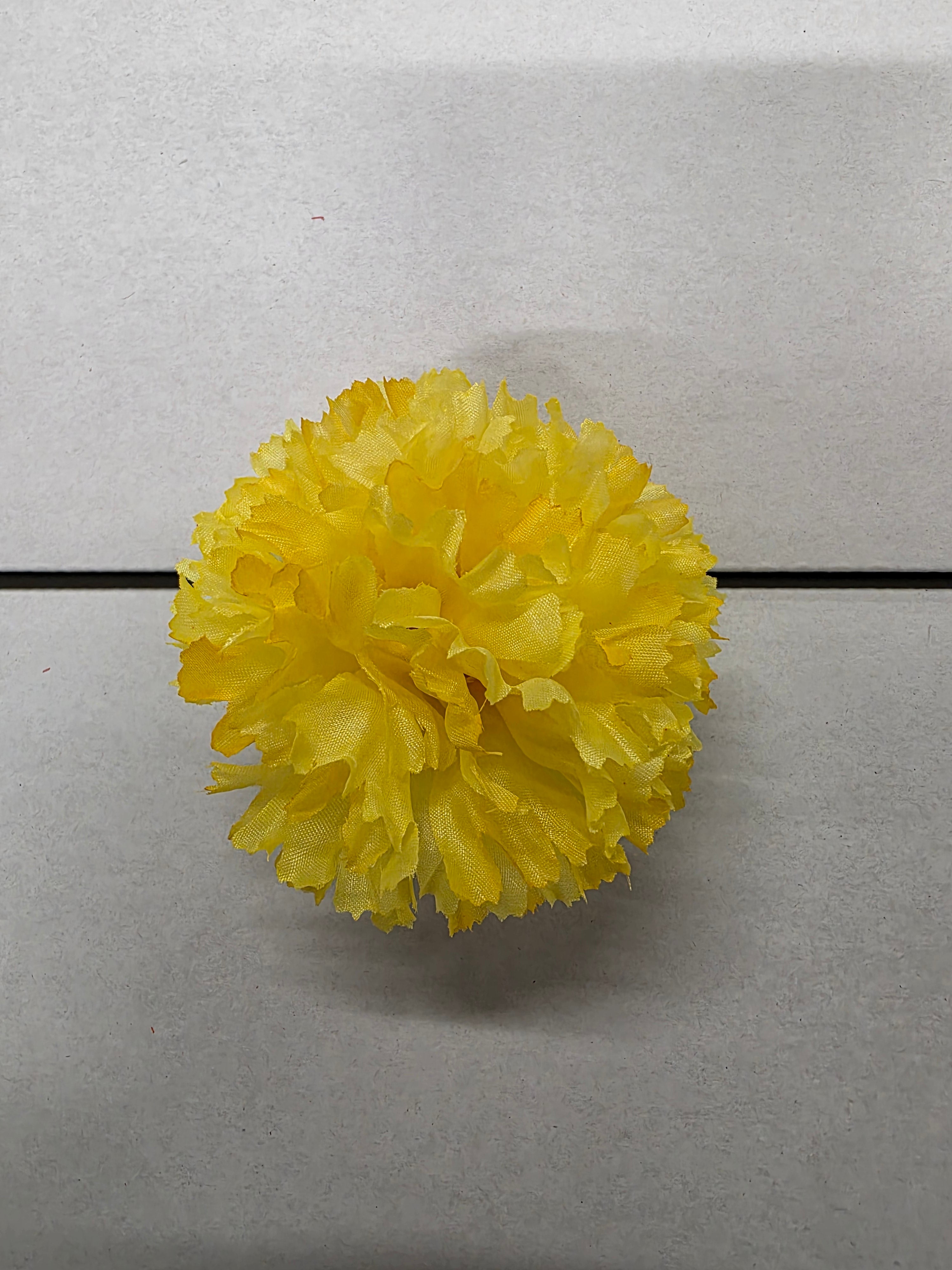 Artificial Carnation Pick Yellow X144