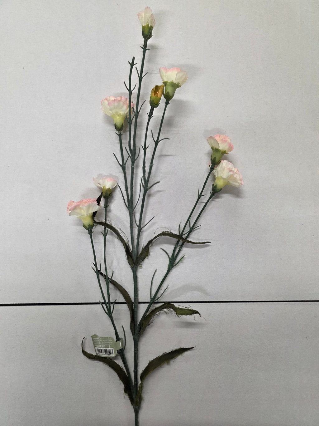 Artificial Spray Carnation Cream And Pale Pink (PACK OF 2)