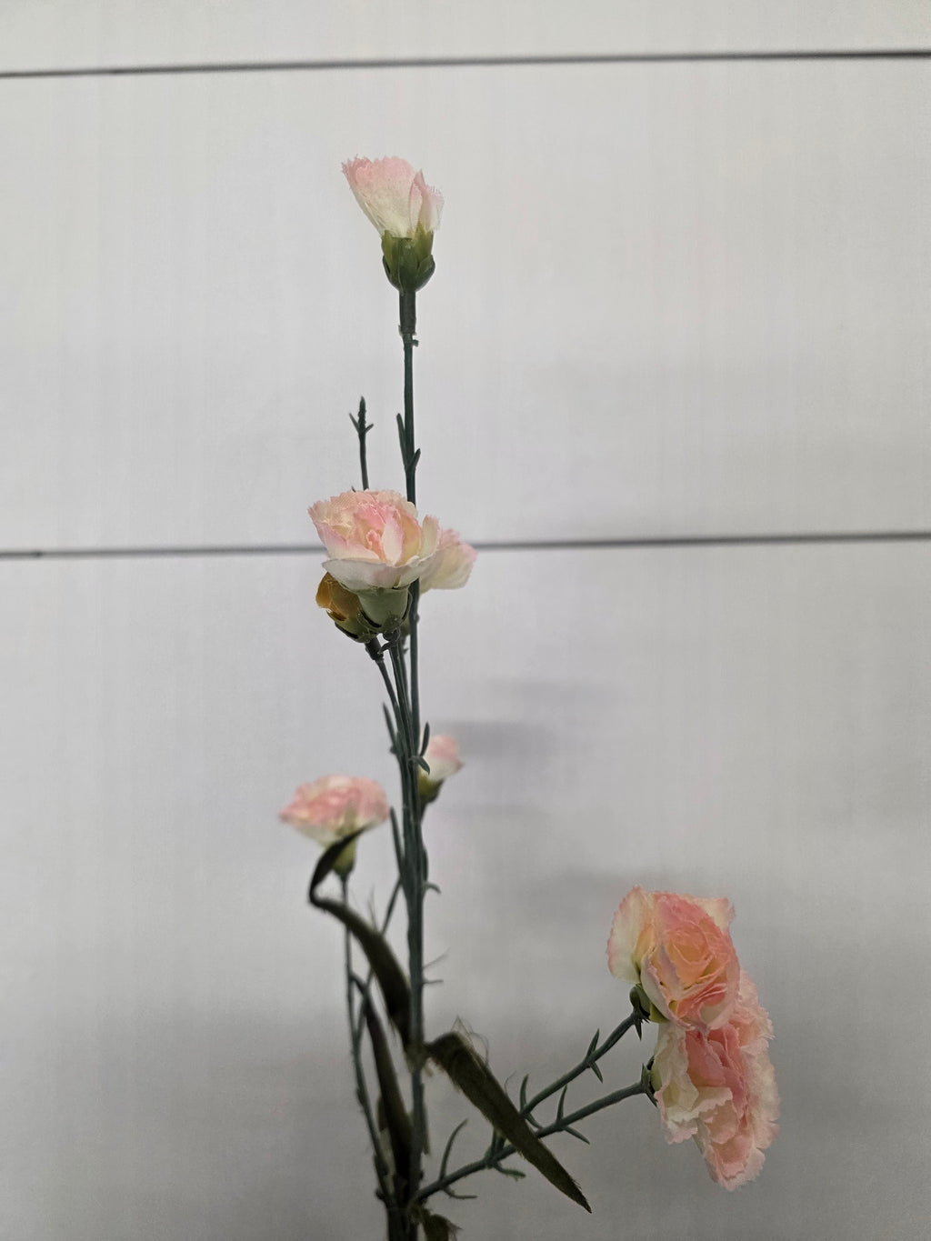 Artificial Spray Carnation Cream And Pale Pink (PACK OF 2)